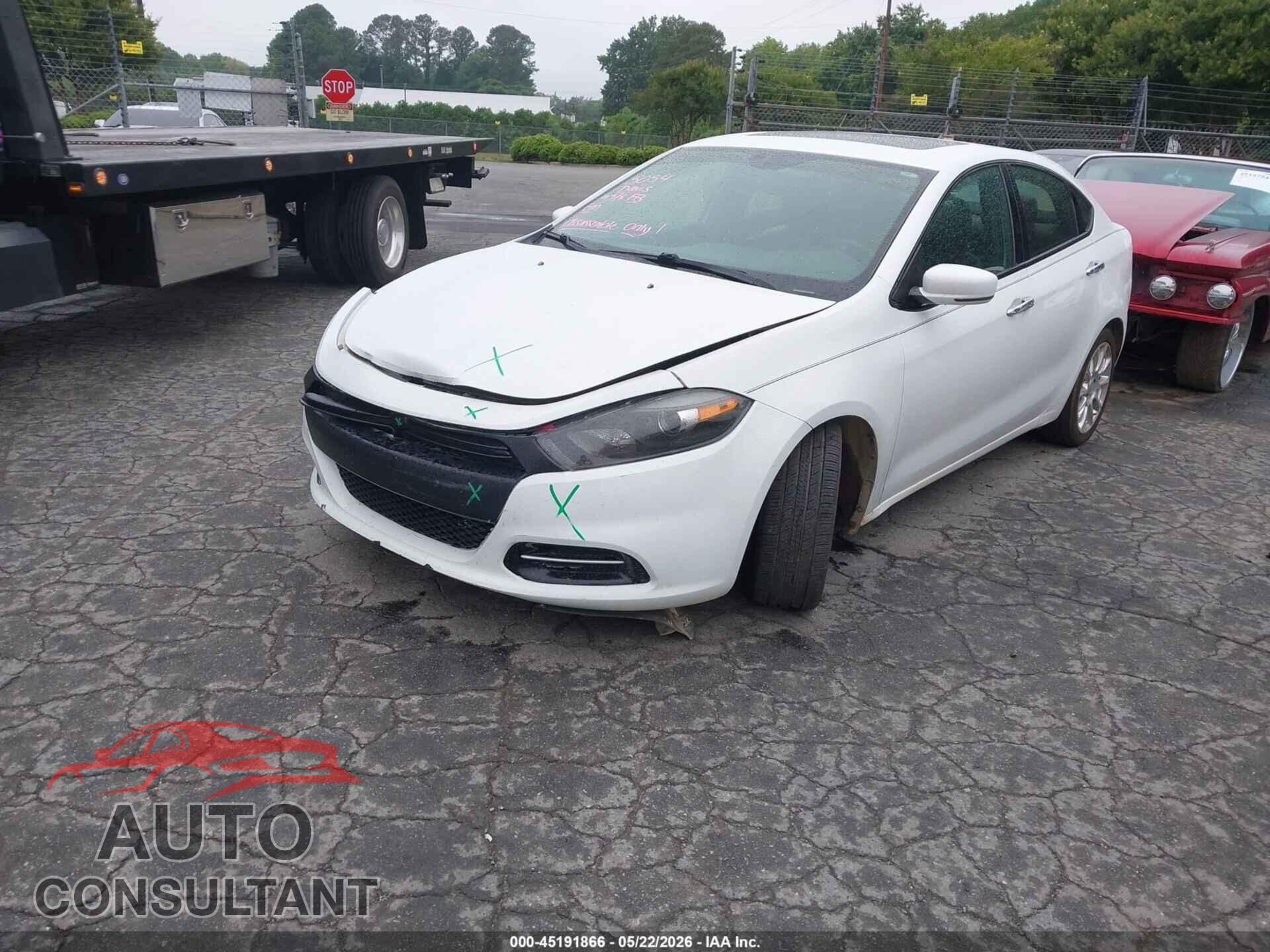 DODGE DART 2014 - 1C3CDFCB2ED677556