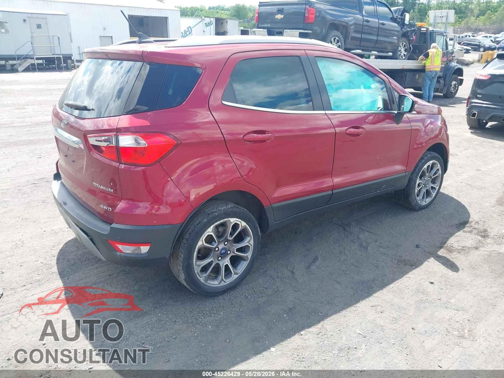 FORD ECOSPORT 2020 - MAJ6S3KL1LC377183