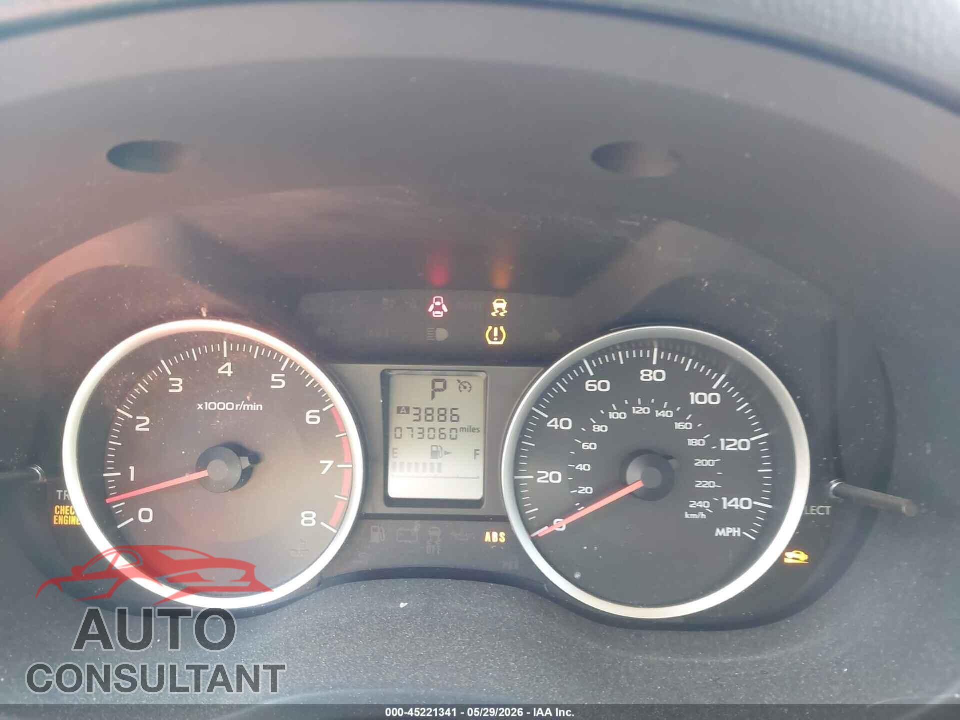 SUBARU FORESTER 2015 - JF2SJAAC0FH819932