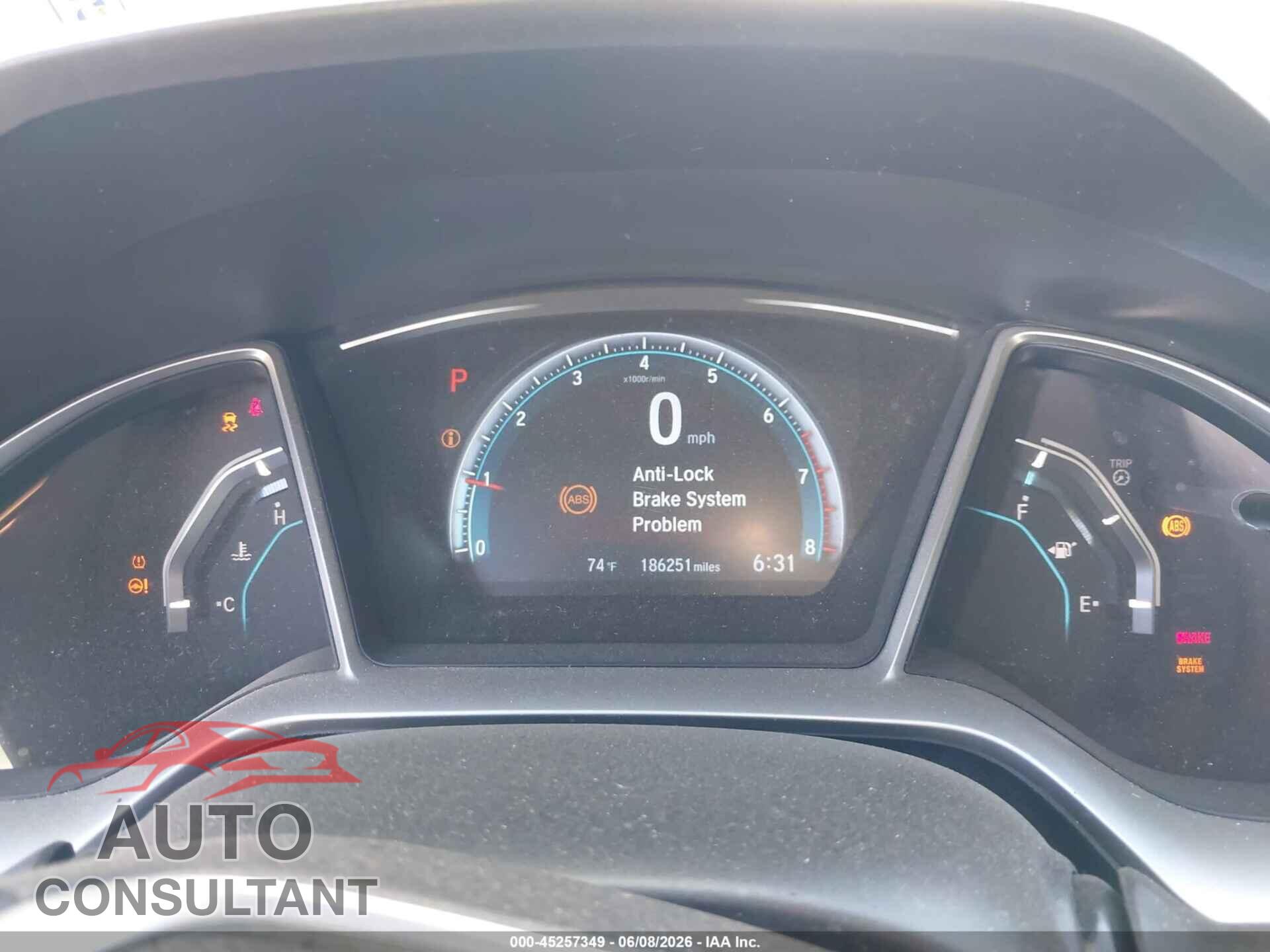 HONDA CIVIC 2016 - 2HGFC3B30GH356157