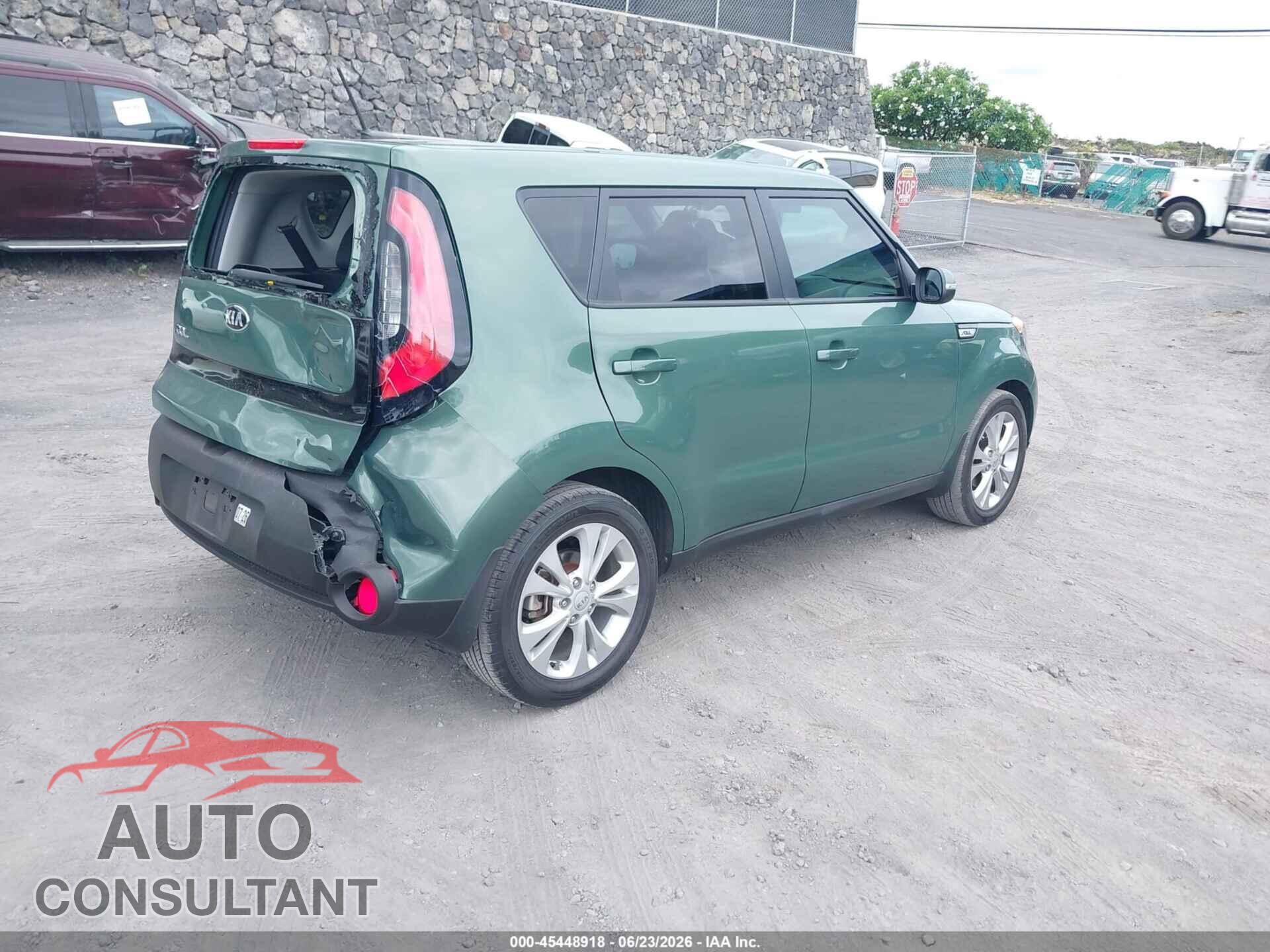 KIA SOUL 2014 - KNDJP3A59E7055198