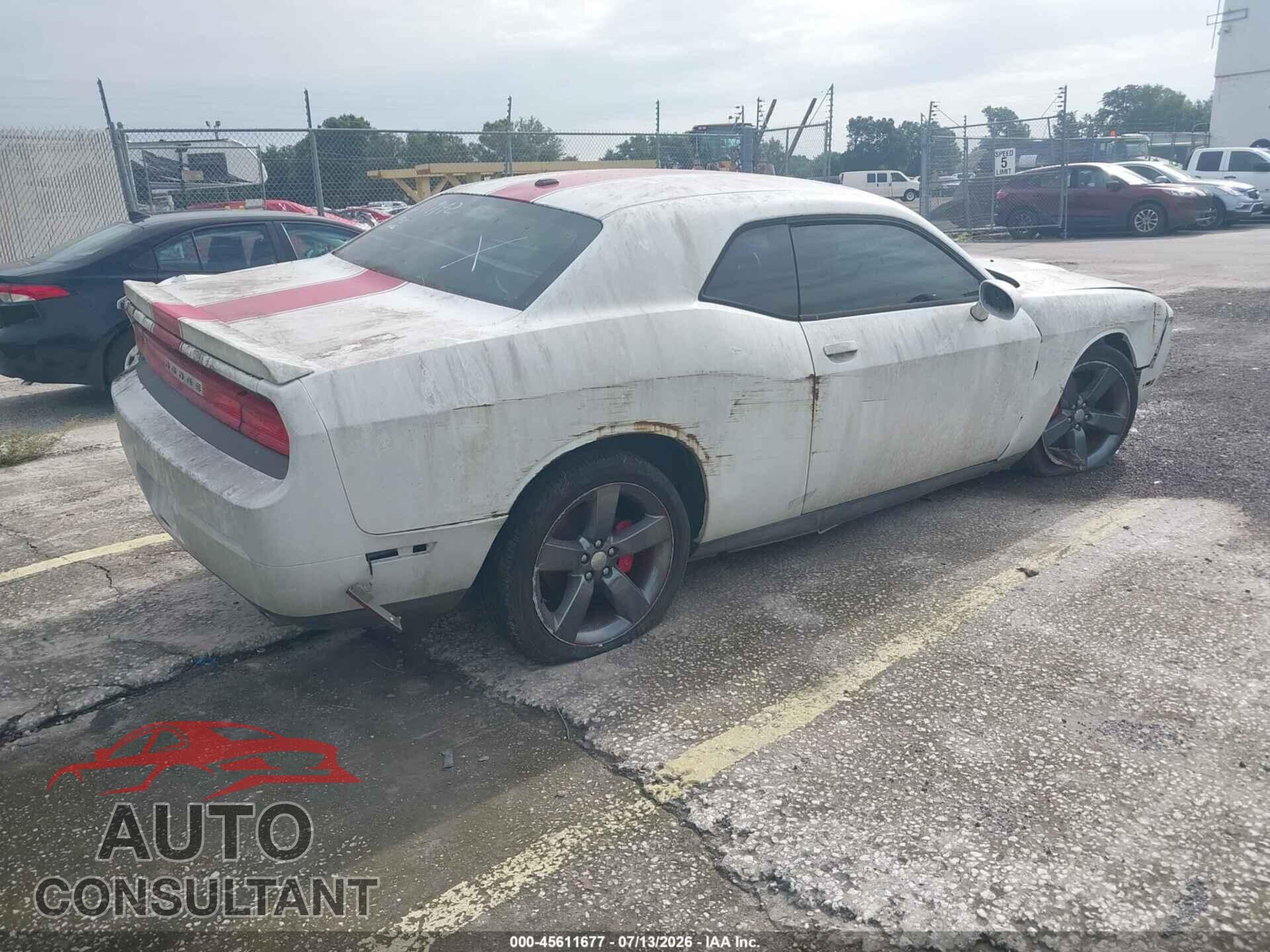 DODGE CHALLENGER 2012 - 2C3CDYAGXCH259045