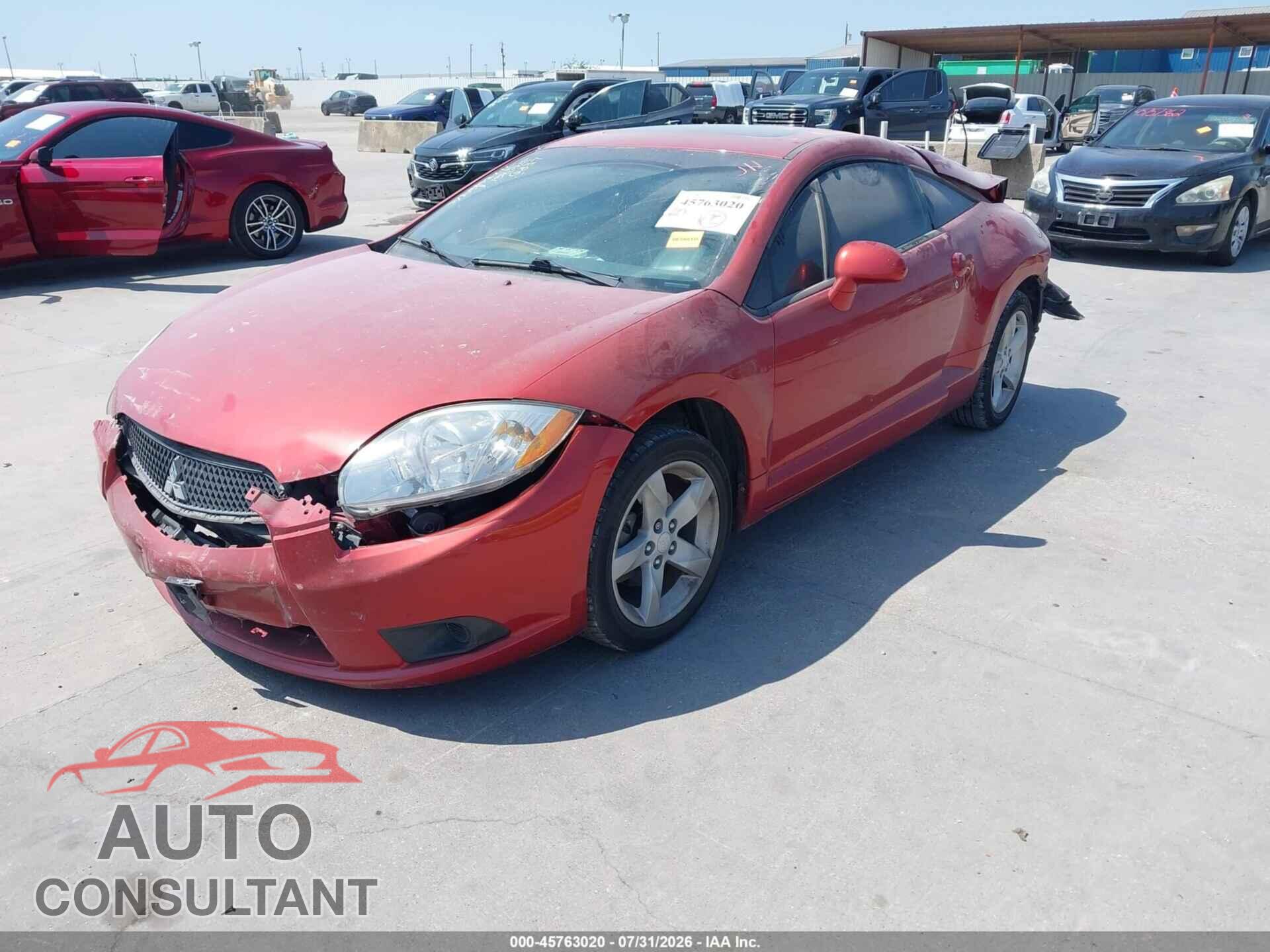 MITSUBISHI ECLIPSE 2009 - 4A3AK24F79E041473