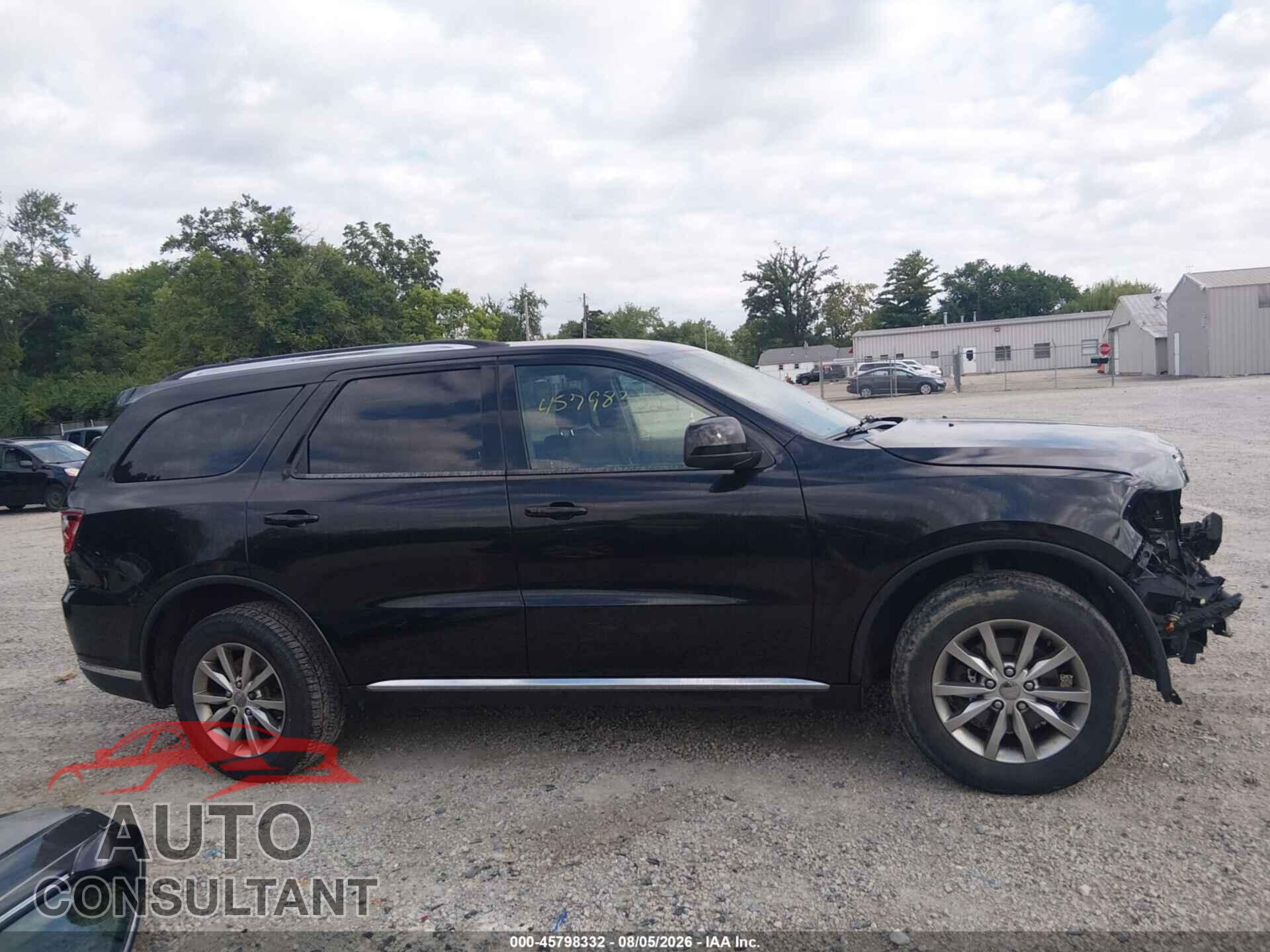 DODGE DURANGO 2017 - 1C4RDJAG9HC748642
