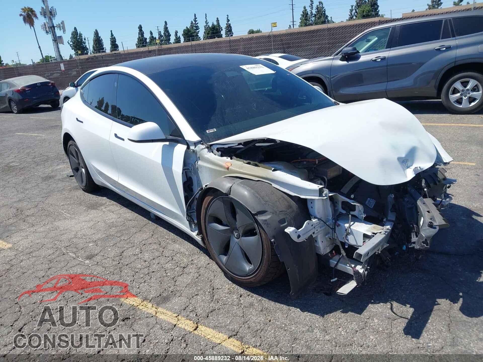 TESLA MODEL 3 2021 - 5YJ3E1EA9MF030238