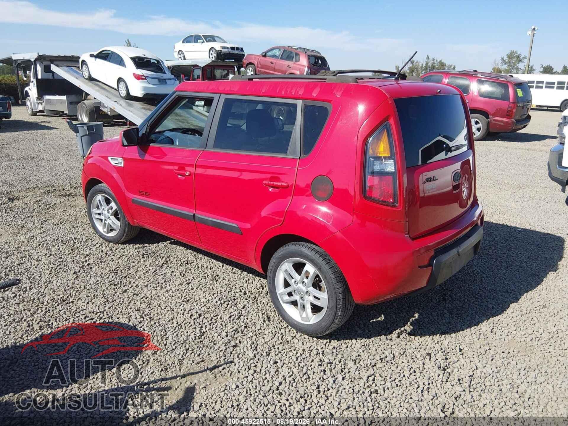 KIA SOUL 2011 - KNDJT2A21B7258996