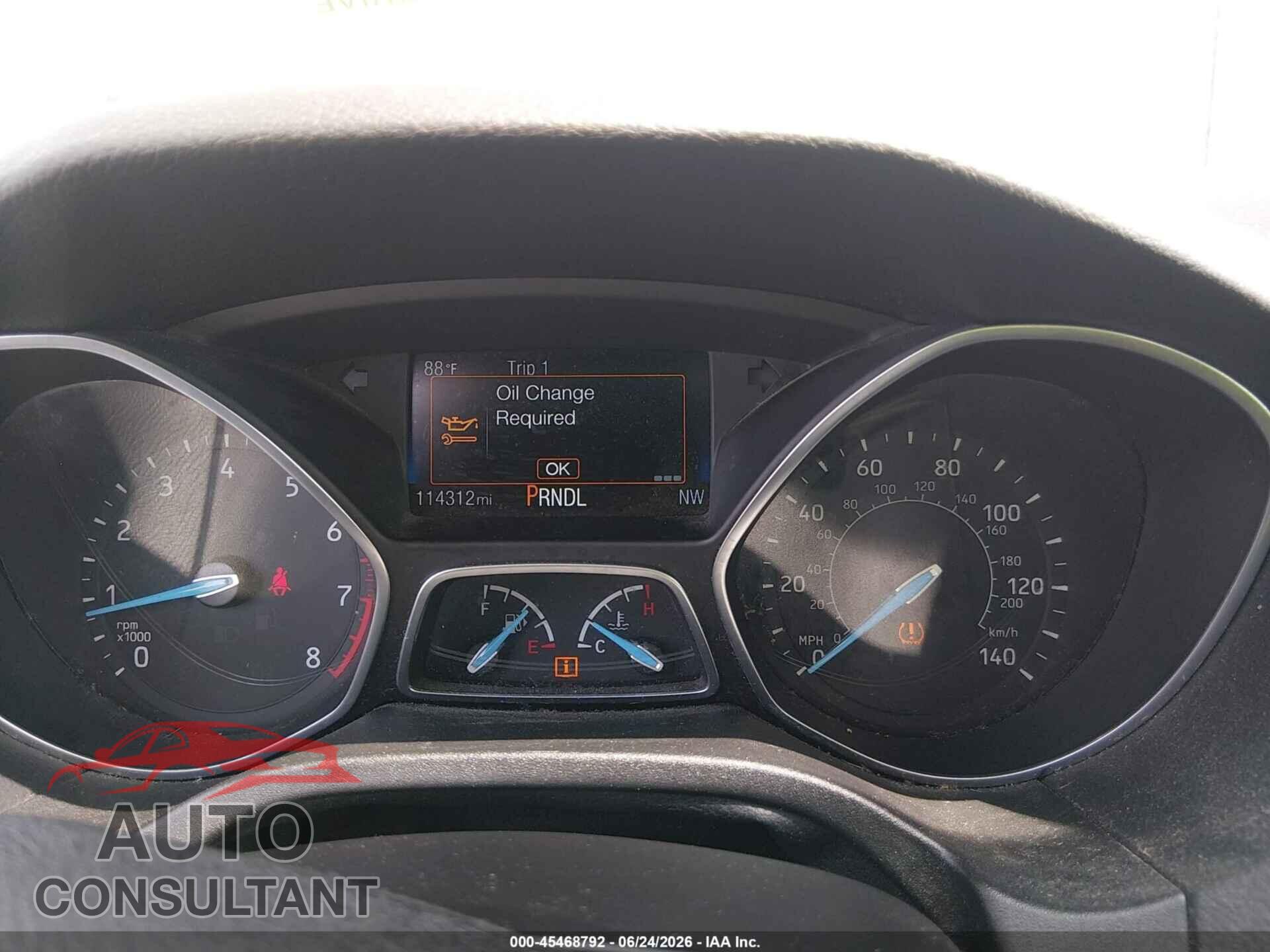 FORD FOCUS 2017 - 1FADP3F28HL253204