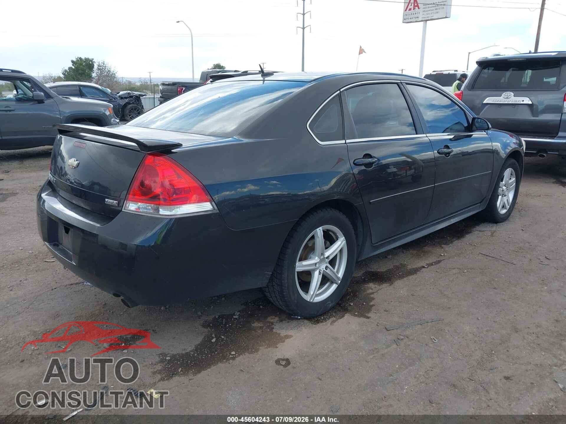 CHEVROLET IMPALA 2012 - 2G1WB5E33C1112877