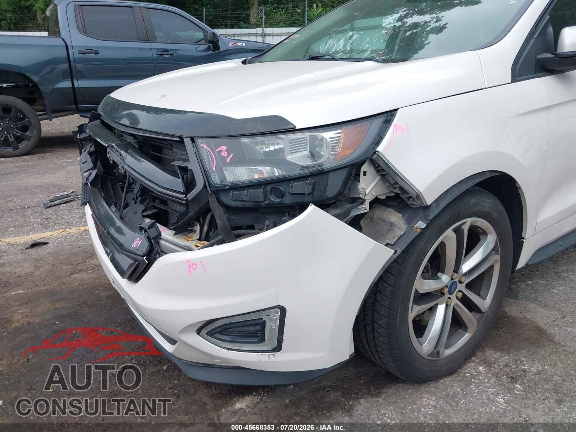 FORD EDGE 2015 - 2FMTK4AP1FBB01237