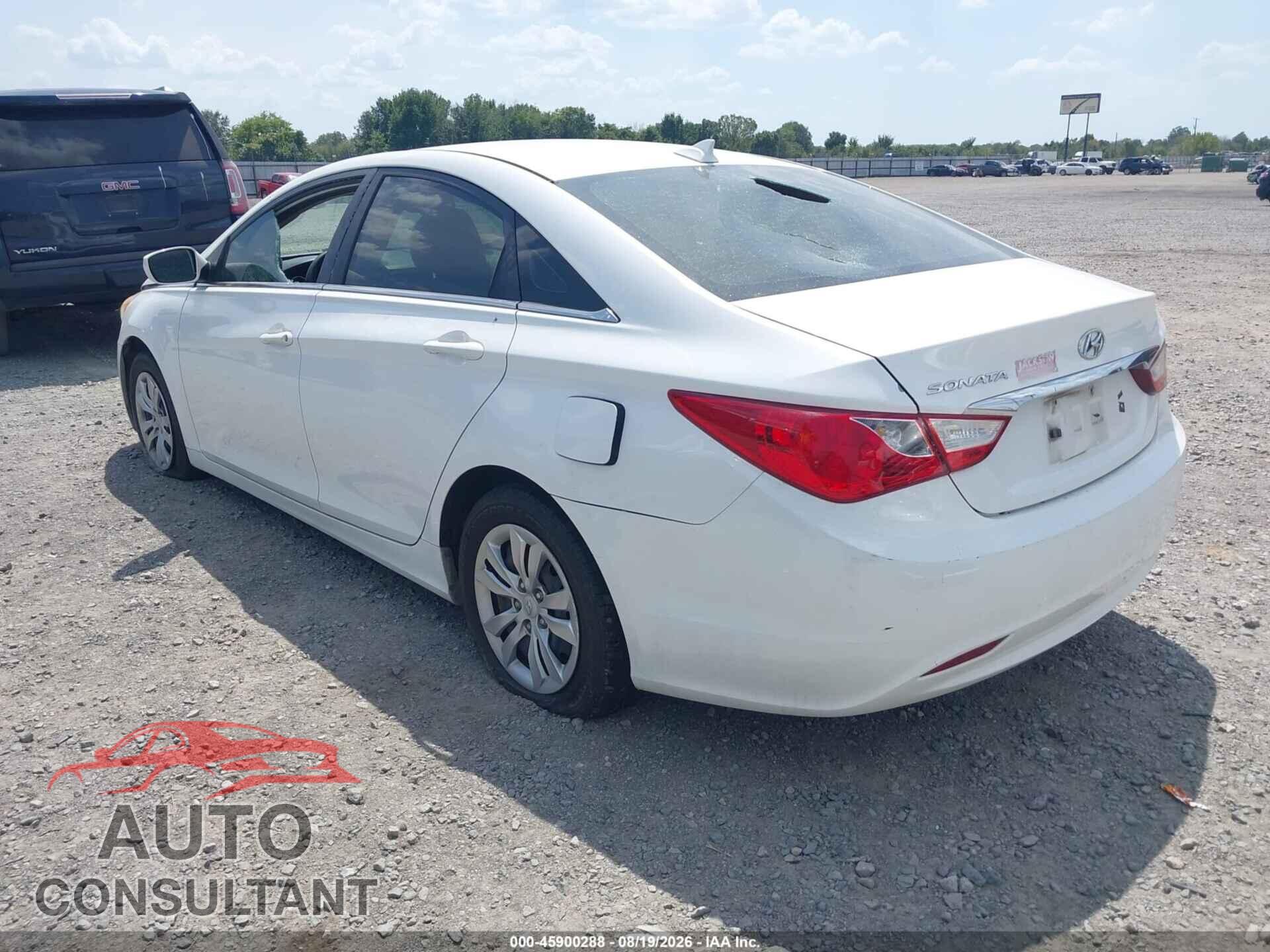 HYUNDAI SONATA 2012 - 5NPEB4AC3CH449602