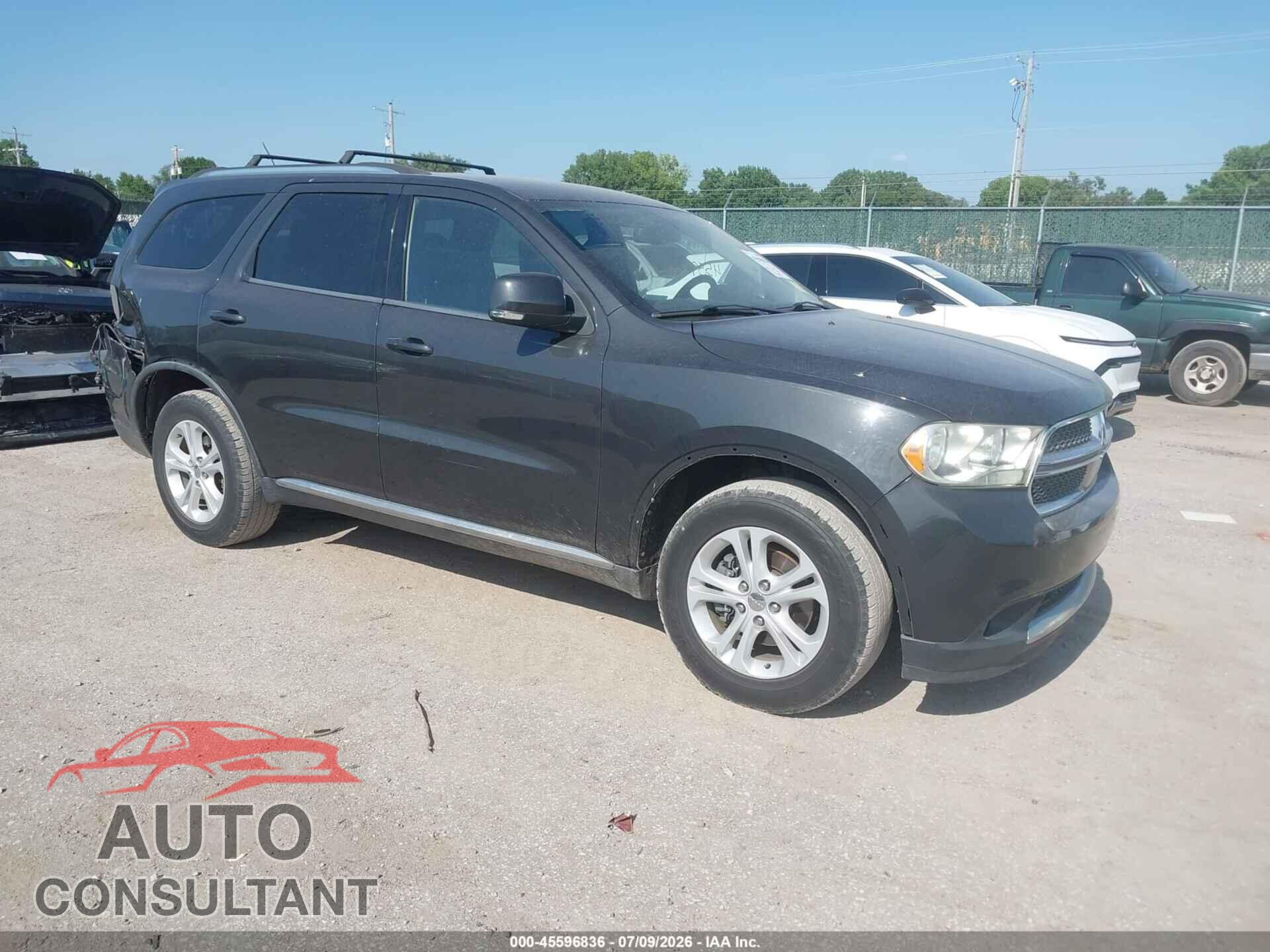 DODGE DURANGO 2011 - 1D4RE4GGXBC667214