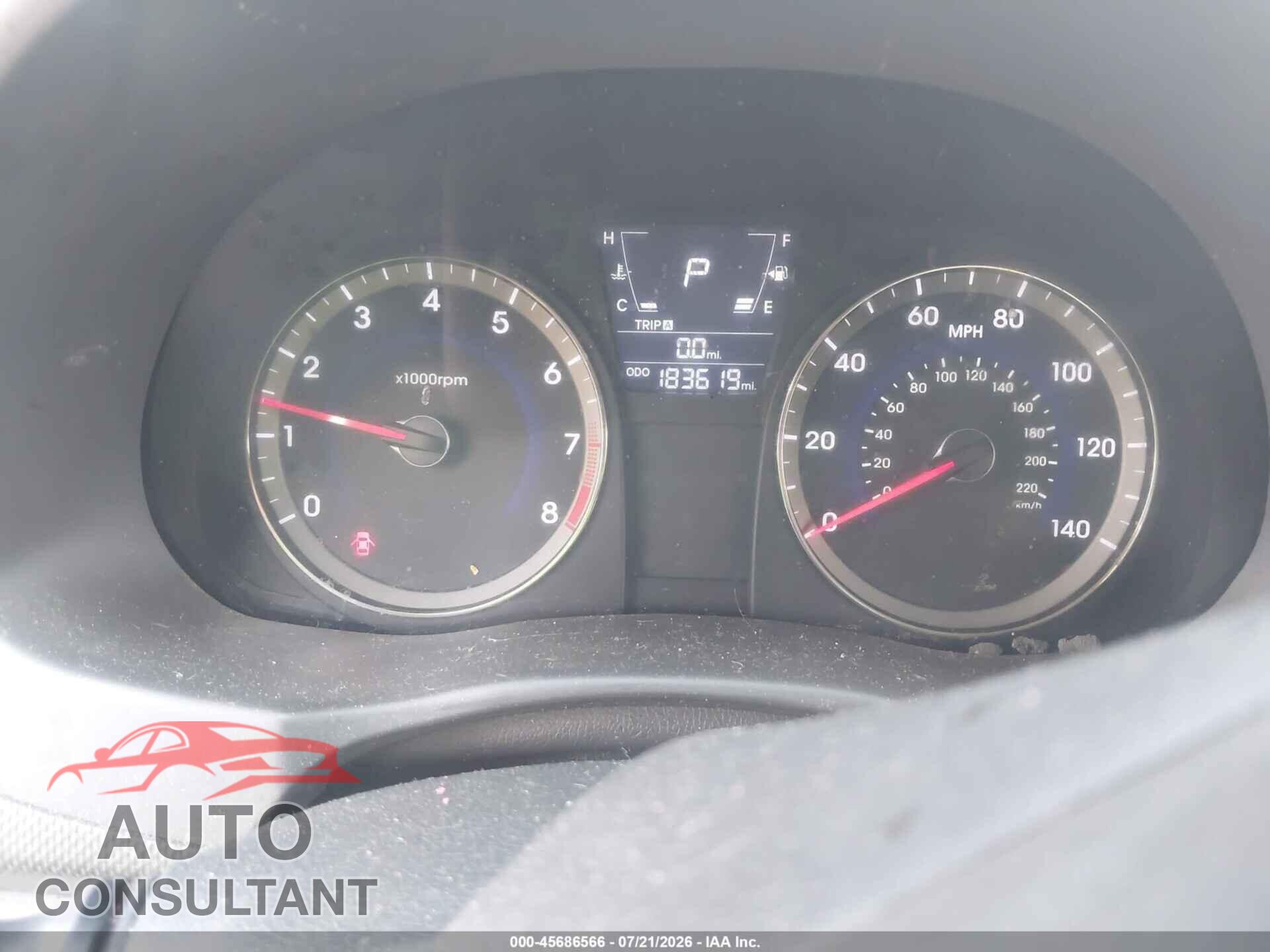 HYUNDAI ACCENT 2014 - KMHCU4AE4EU769082