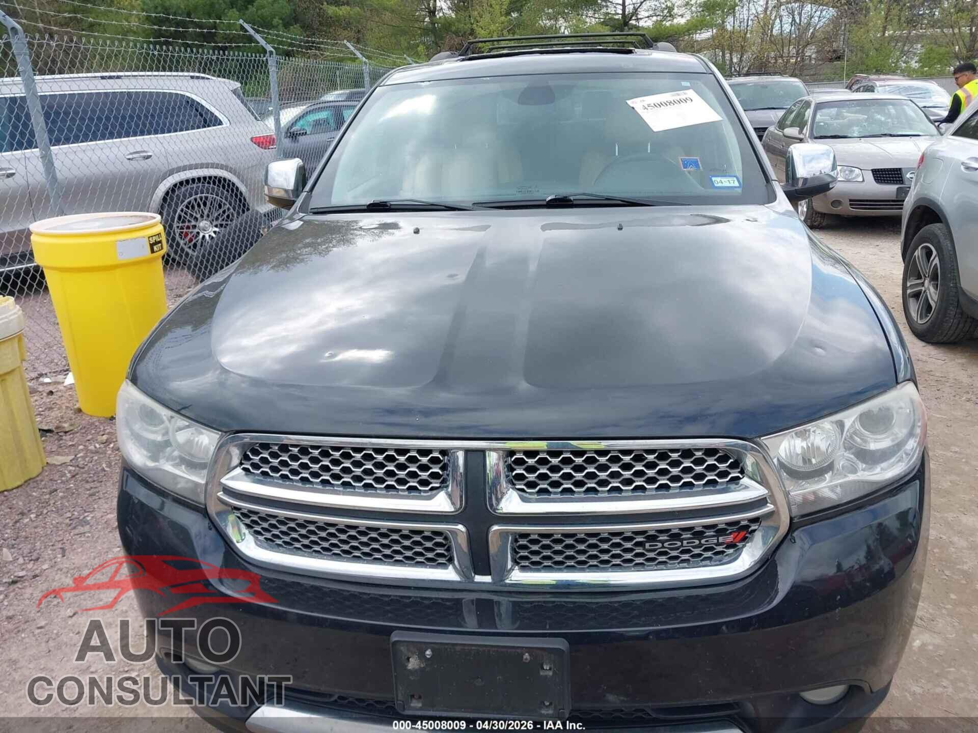 DODGE DURANGO 2013 - 1C4SDHET5DC678519