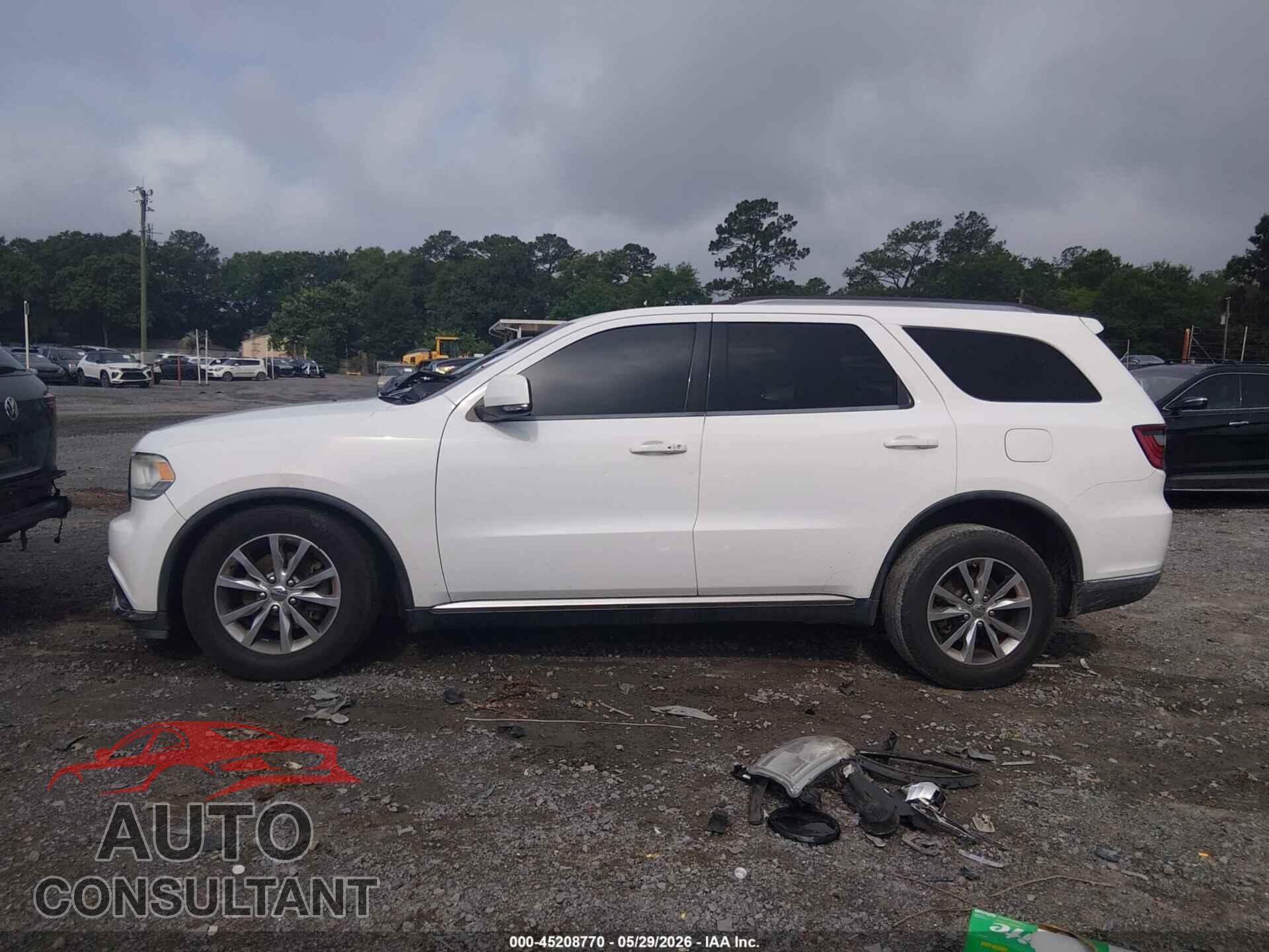 DODGE DURANGO 2015 - 1C4RDHDG9FC784316