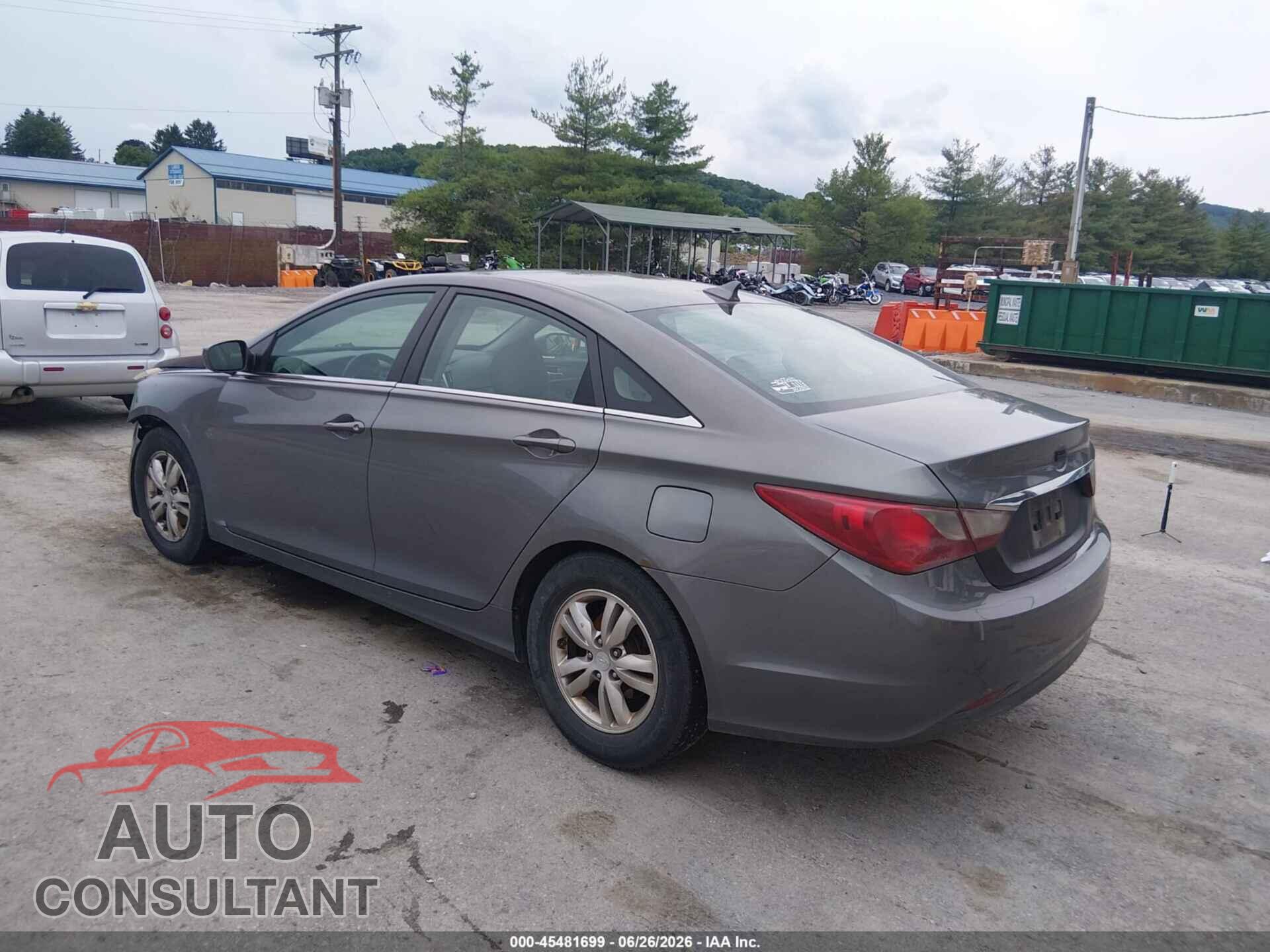 HYUNDAI SONATA 2011 - 5NPEB4AC5BH092874