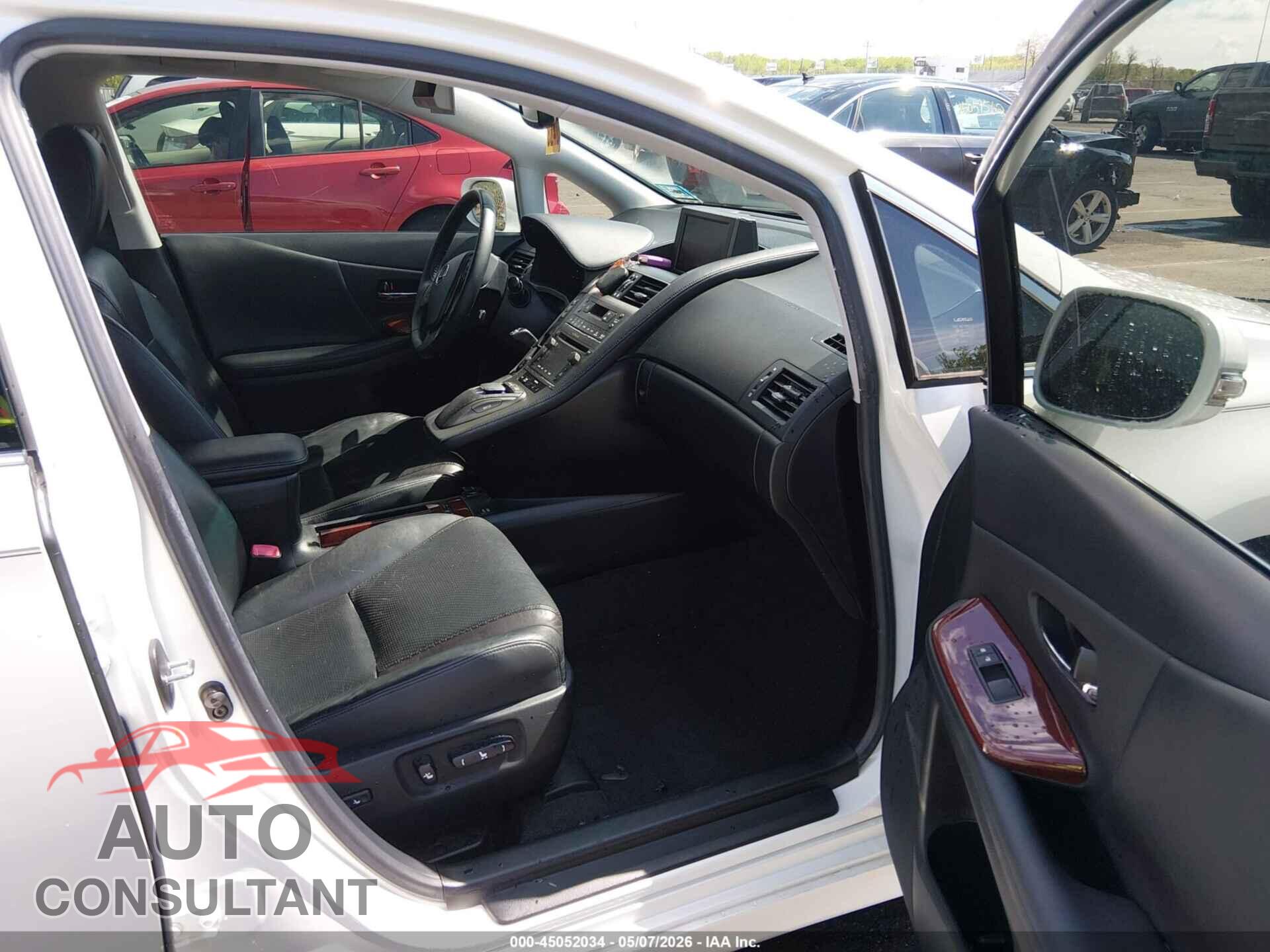 LEXUS HS 250H 2010 - JTHBB1BA2A2020236