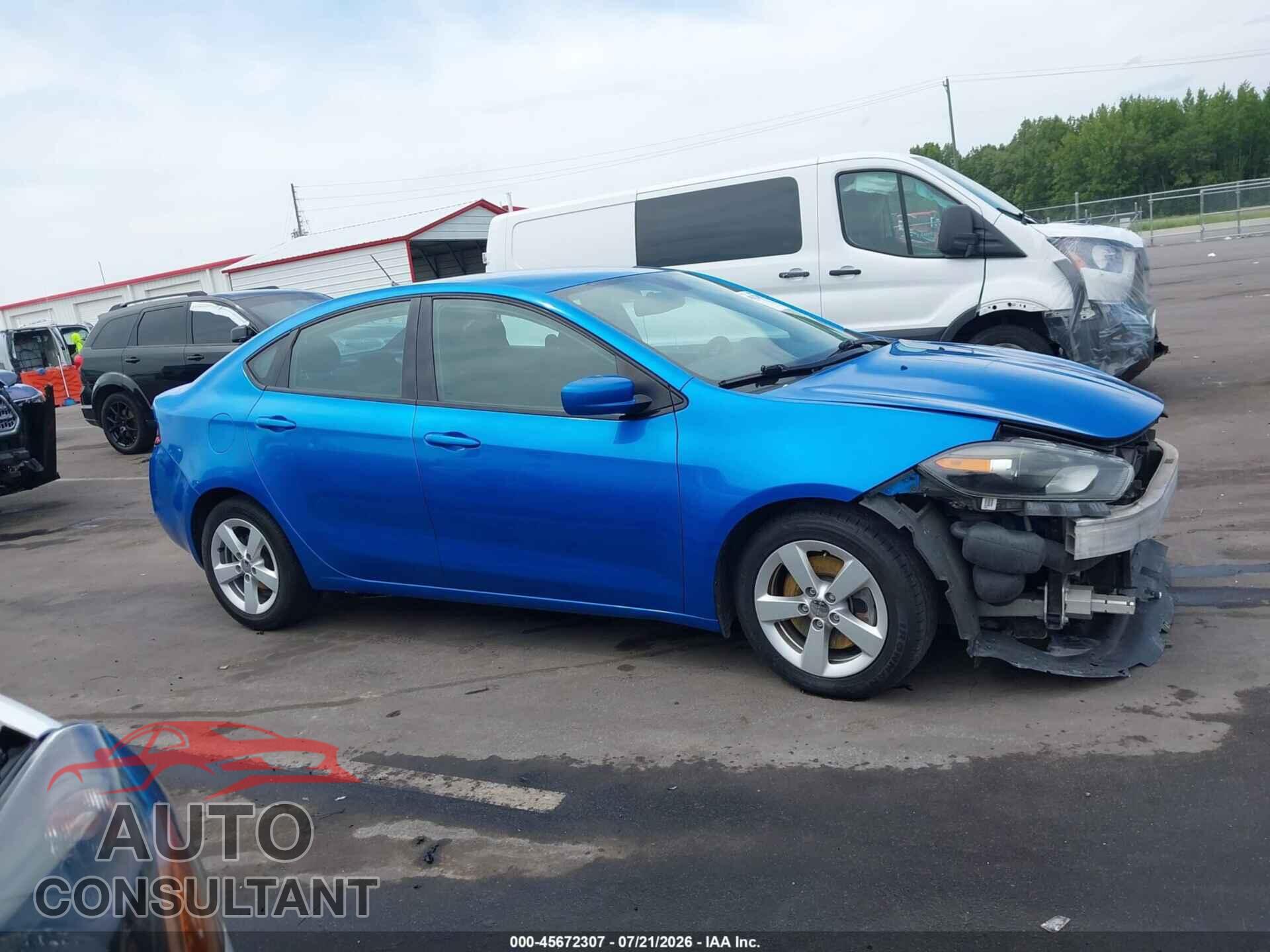 DODGE DART 2015 - 1C3CDFBB5FD362494