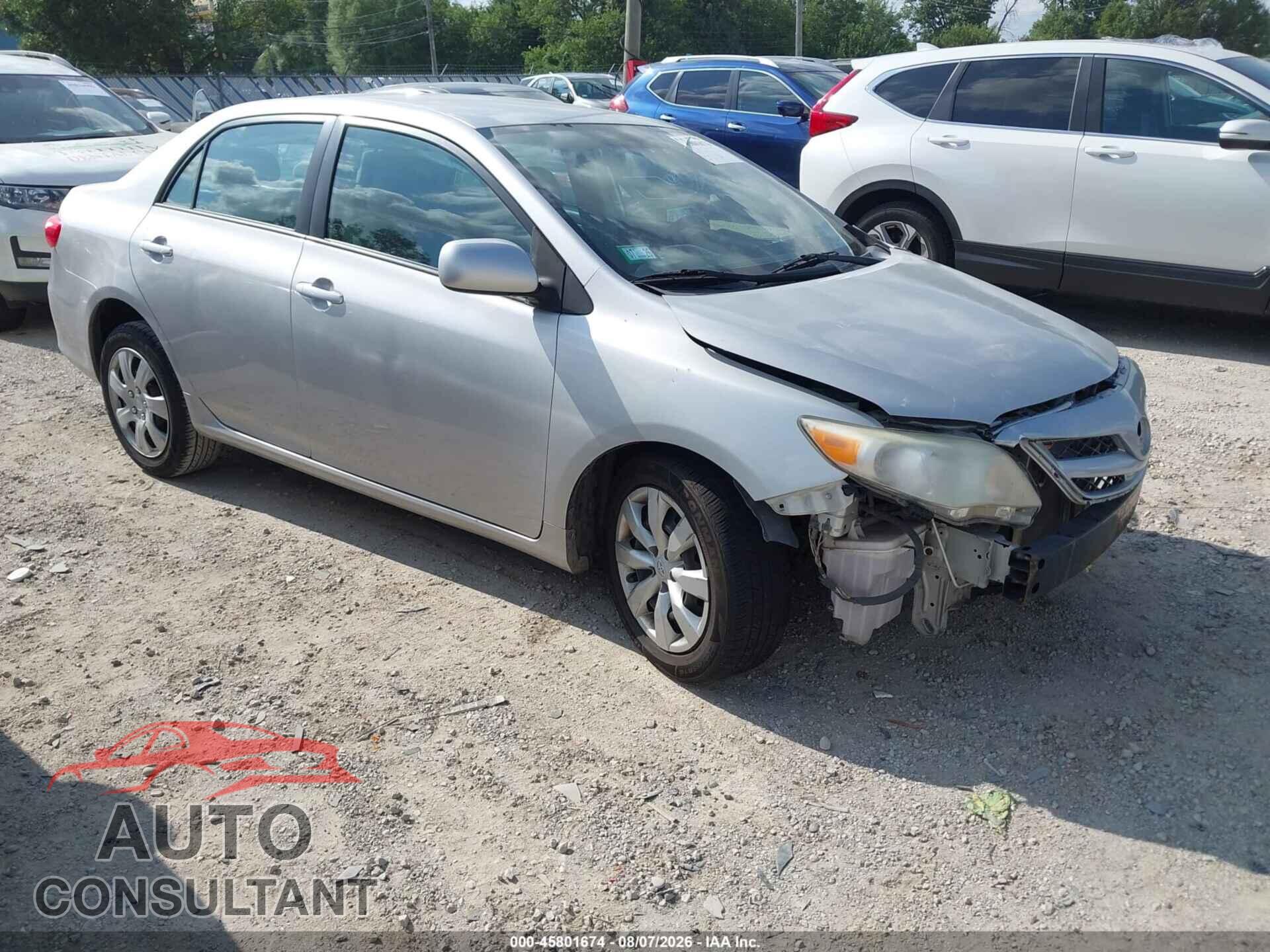 TOYOTA COROLLA 2012 - 5YFBU4EE5CP066529