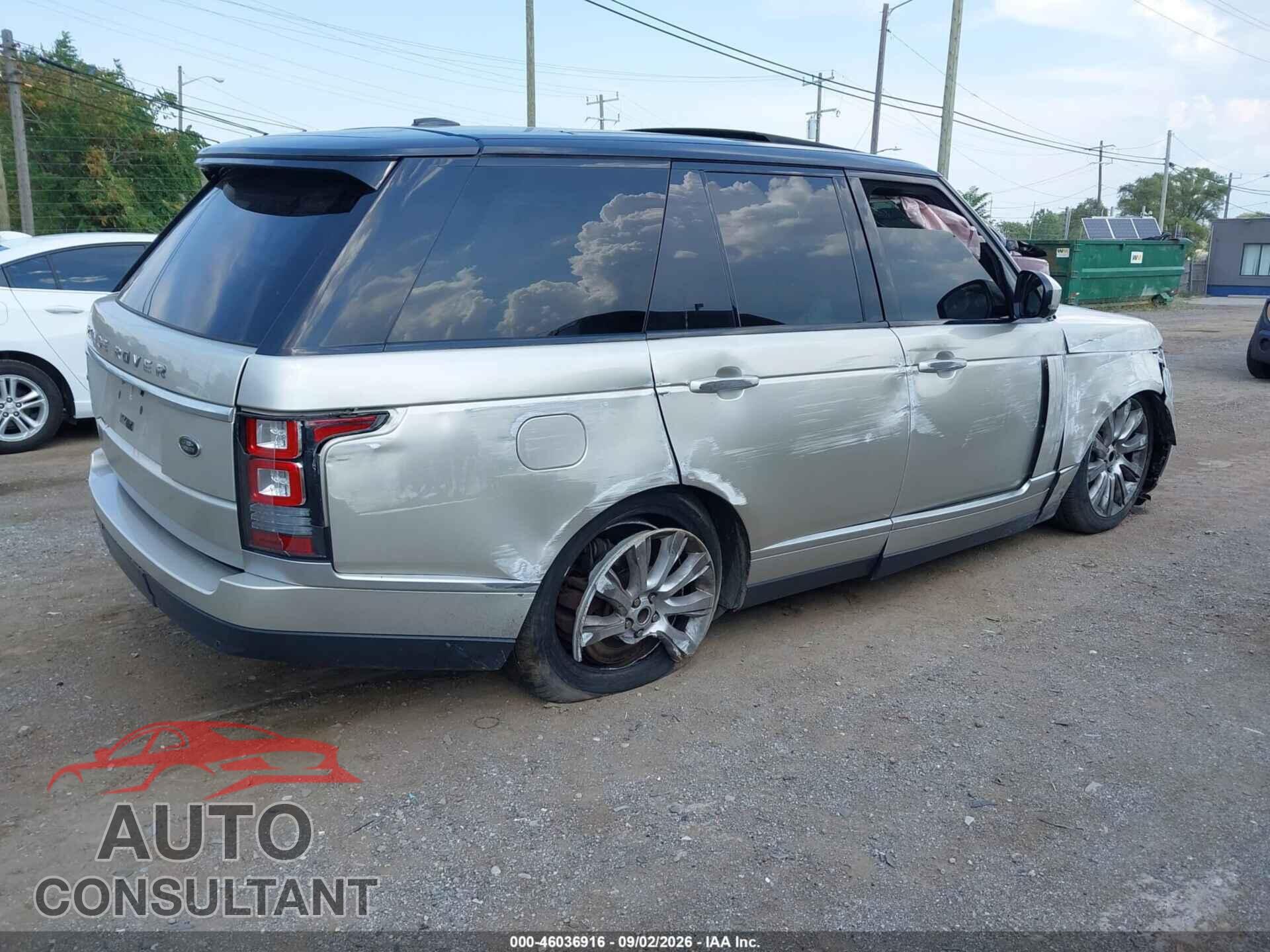 LAND ROVER RANGE ROVER 2014 - SALGS2EF8EA135030