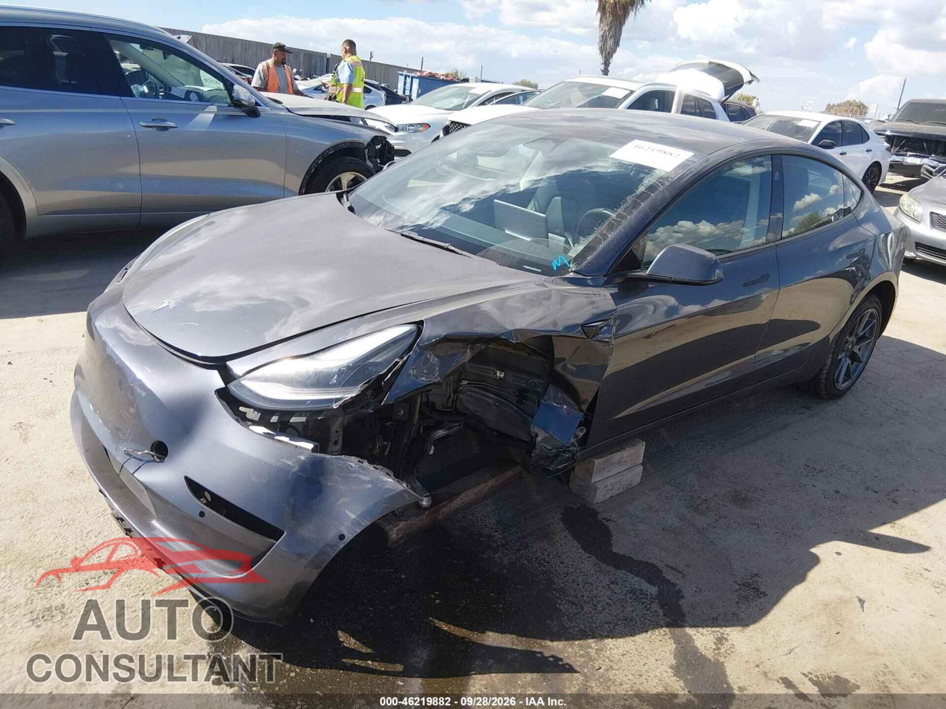 TESLA MODEL 3 2022 - 5YJ3E1EB8NF255812