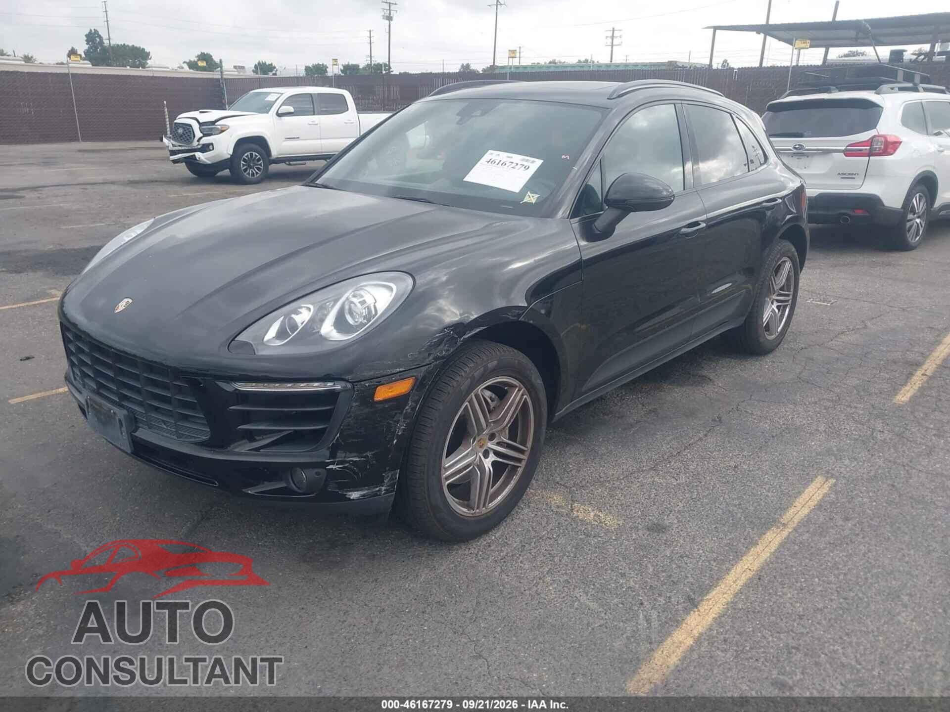 PORSCHE MACAN 2016 - WP1AB2A54GLB49233