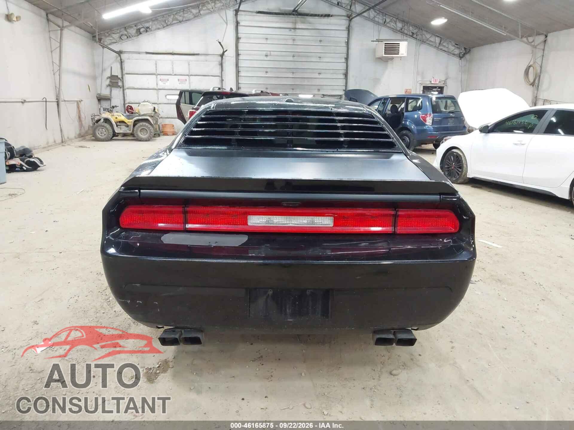 DODGE CHALLENGER 2012 - 2C3CDYAG2CH189363