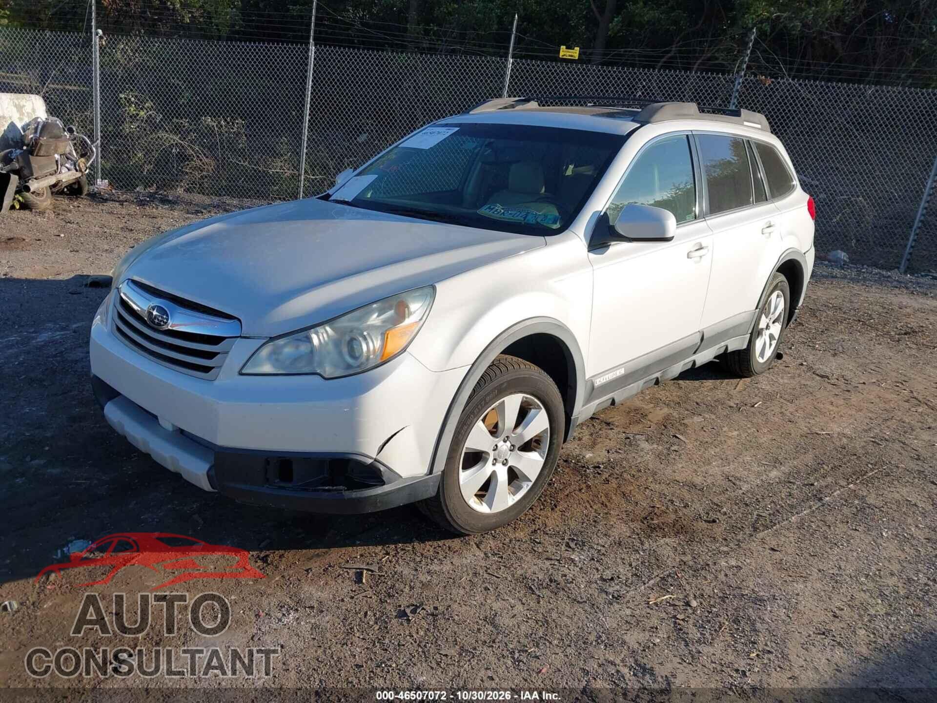 SUBARU OUTBACK 2011 - 4S4BRBLC2B3355006