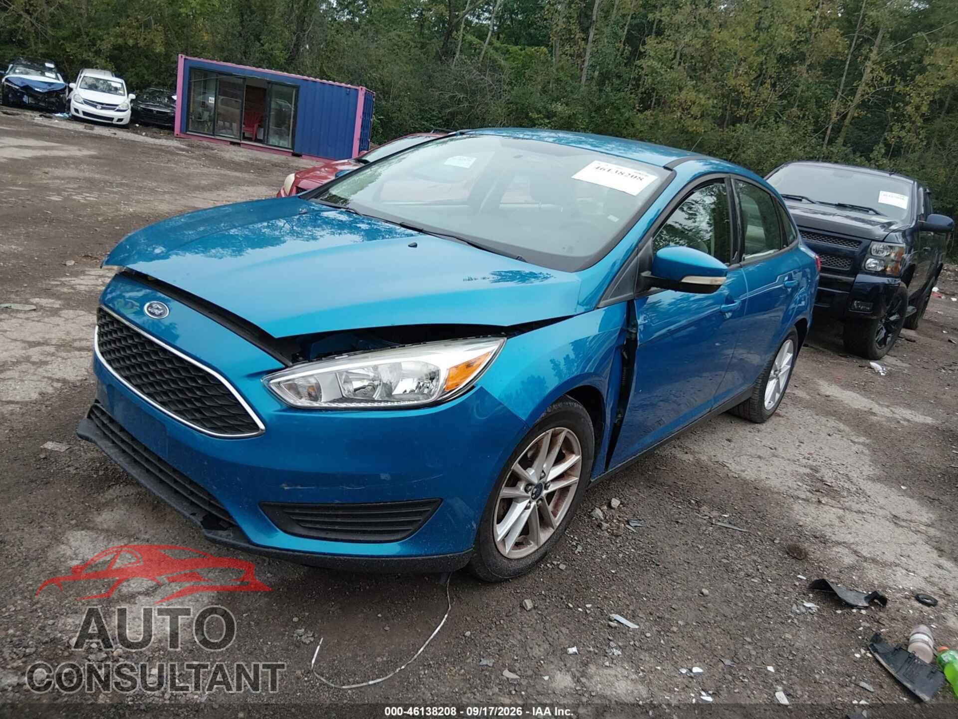 FORD FOCUS 2015 - 1FADP3F21FL313076