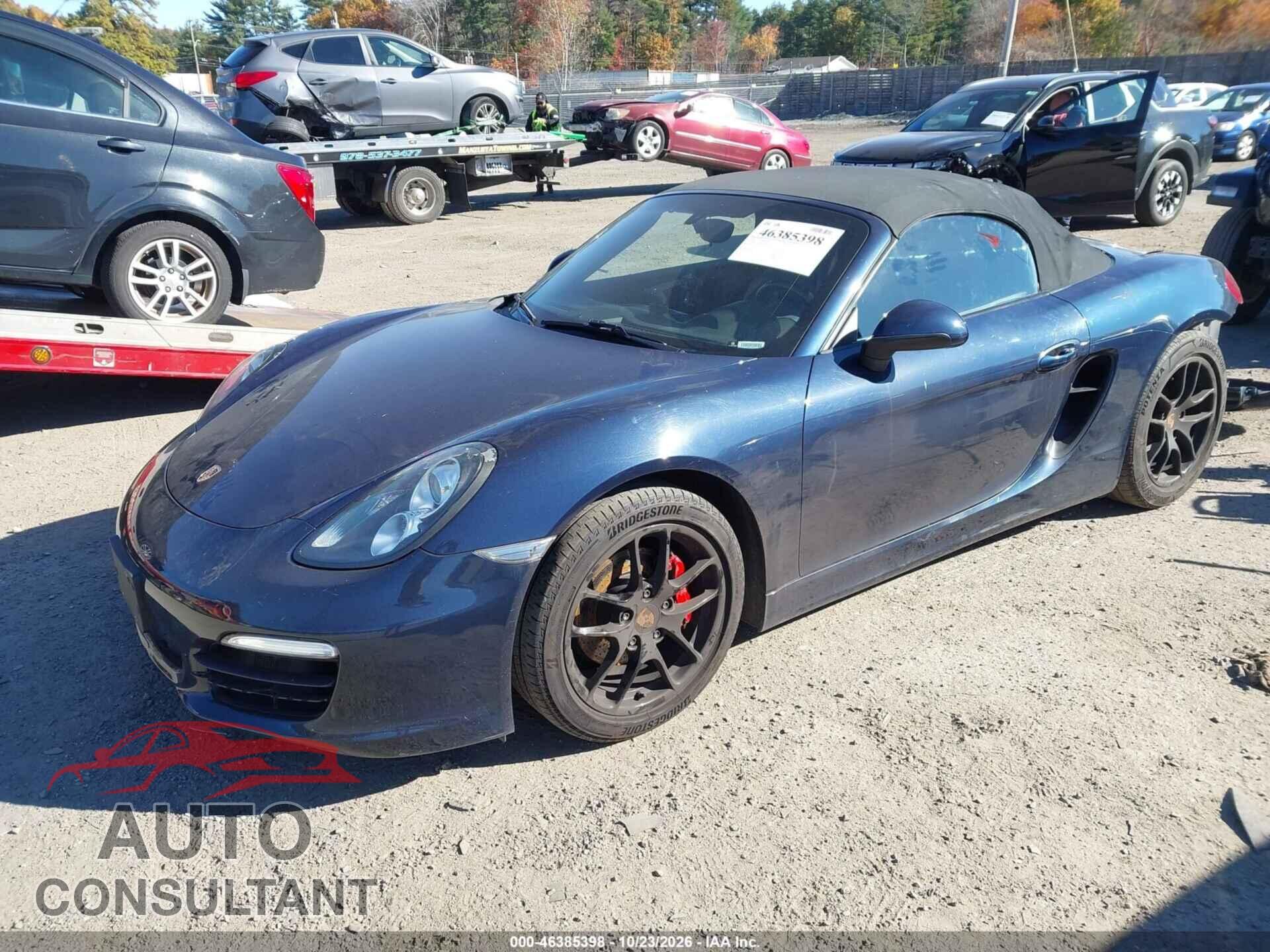 PORSCHE BOXSTER 2015 - WP0CA2A86FS120165