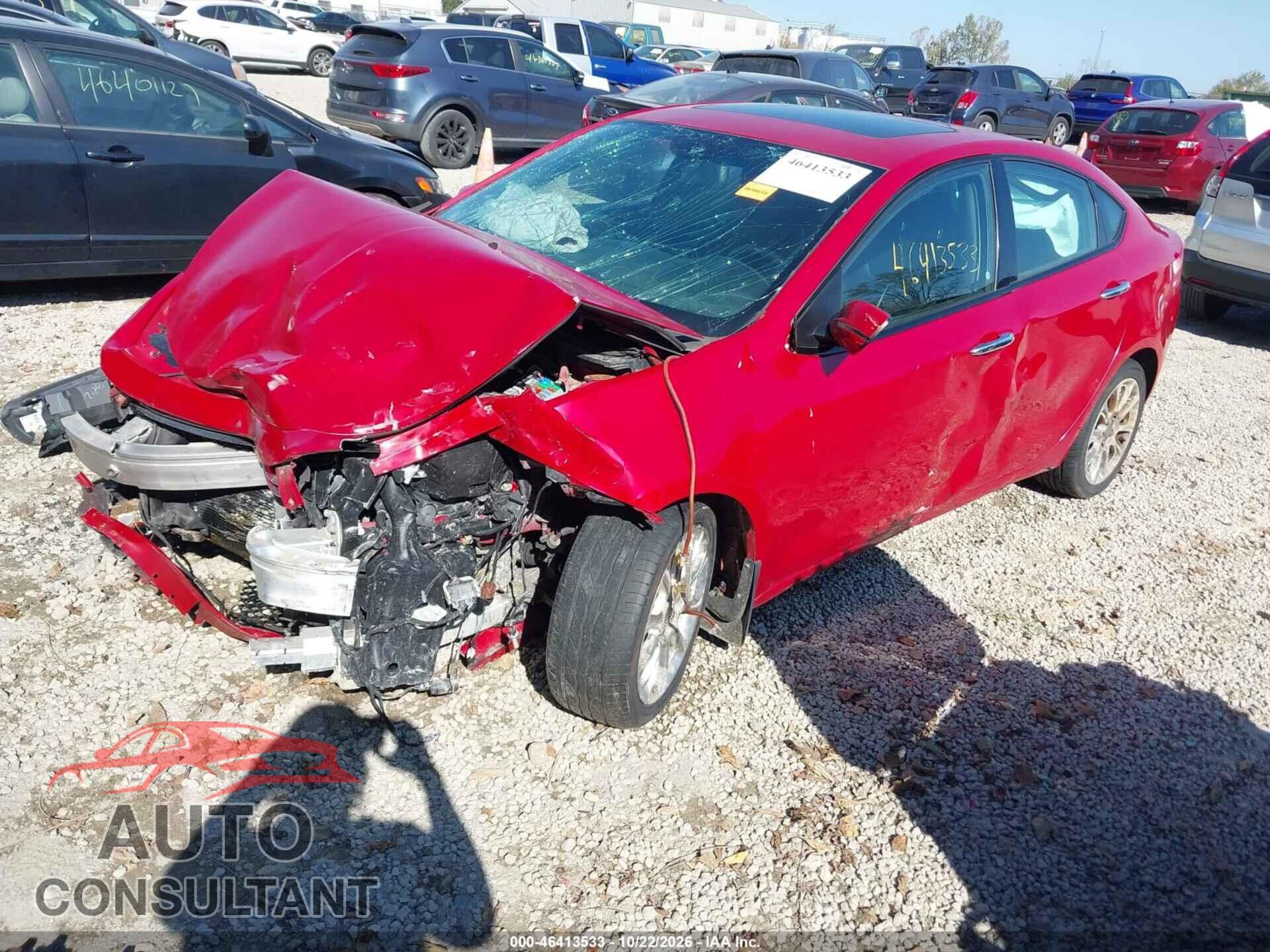 DODGE DART 2013 - 1C3CDFCA8DD198984