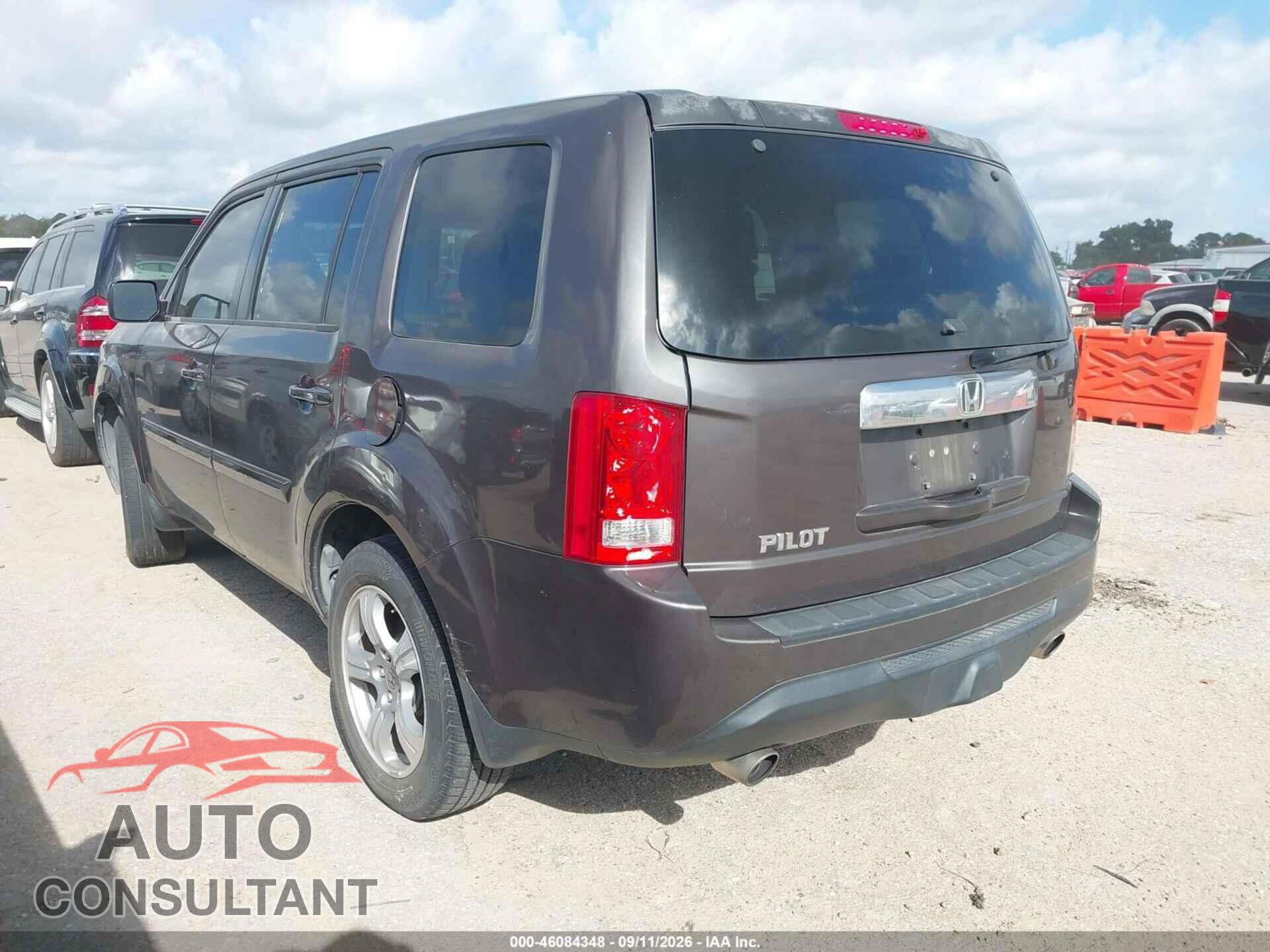 HONDA PILOT 2013 - 5FNYF3H78DB024316