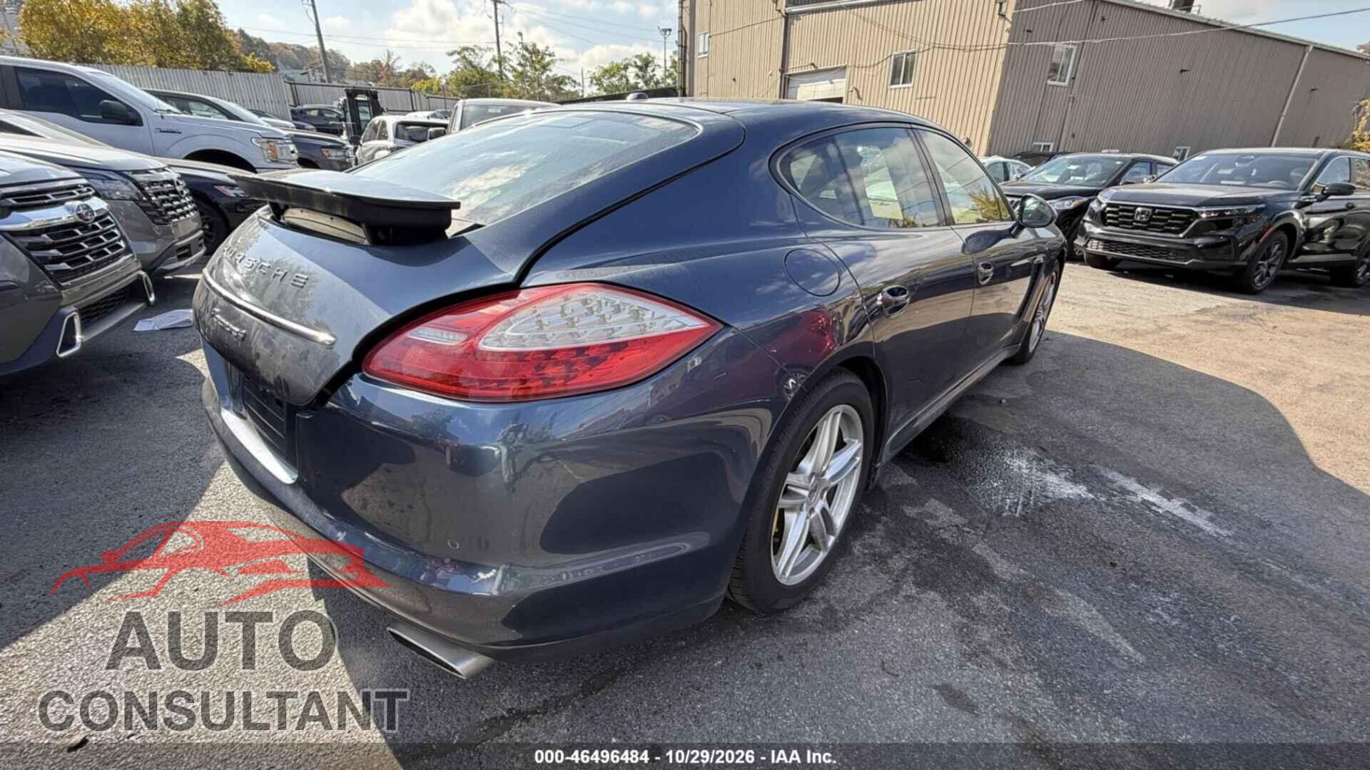 PORSCHE PANAMERA 2012 - WP0AA2A73CL010436