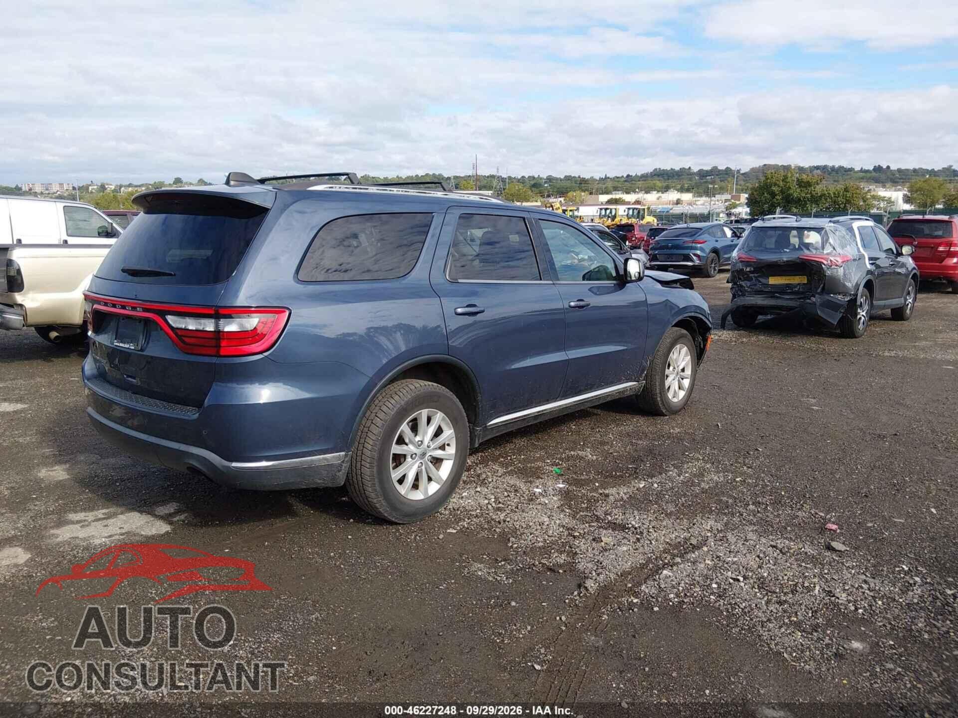 DODGE DURANGO 2021 - 1C4RDJAG1MC557582