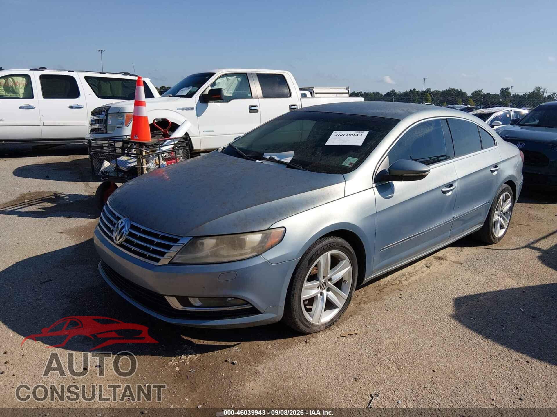 VOLKSWAGEN CC 2013 - WVWBN7AN2DE503230