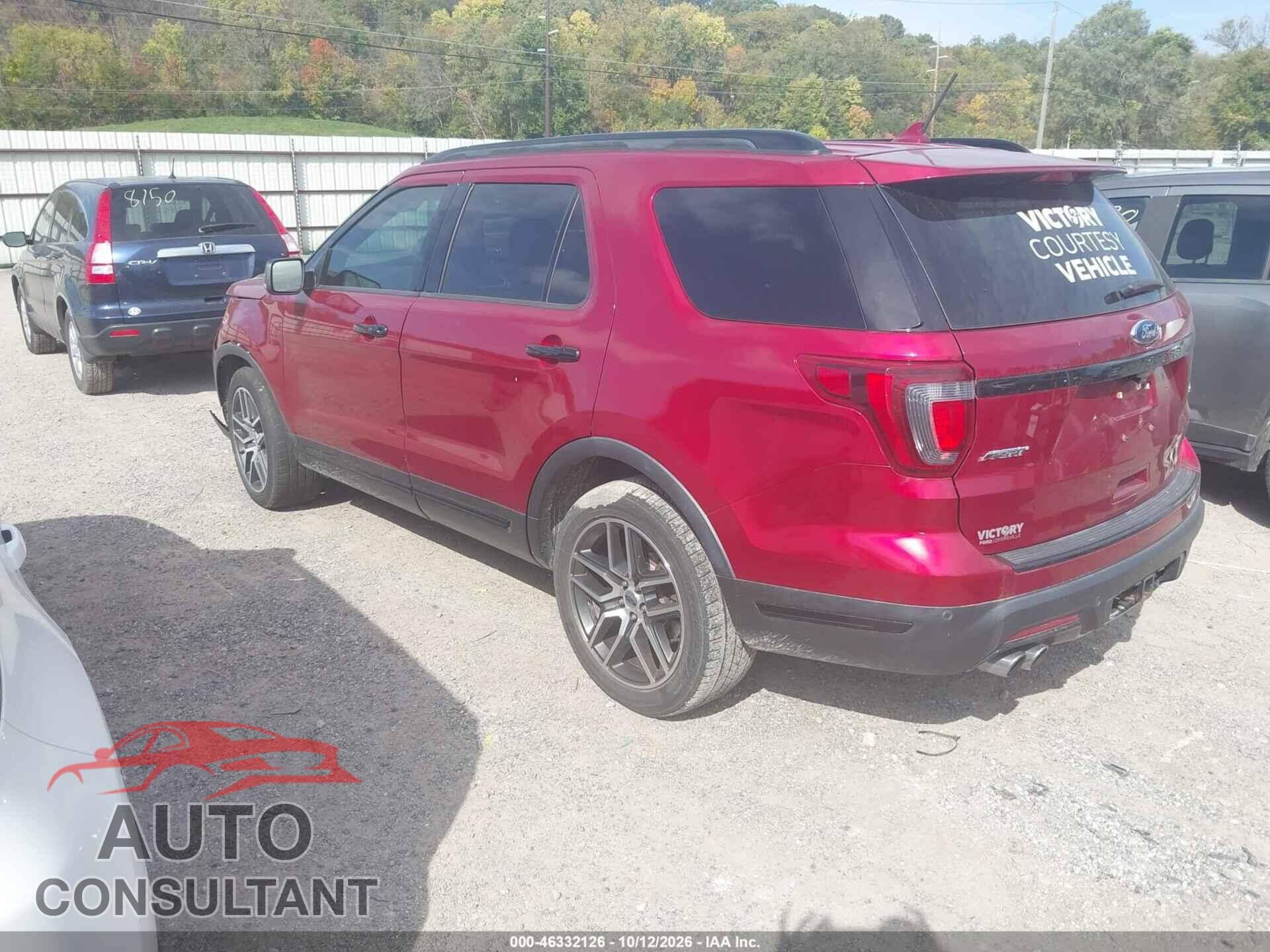 FORD EXPLORER 2018 - 1FM5K8GT8JGB66012
