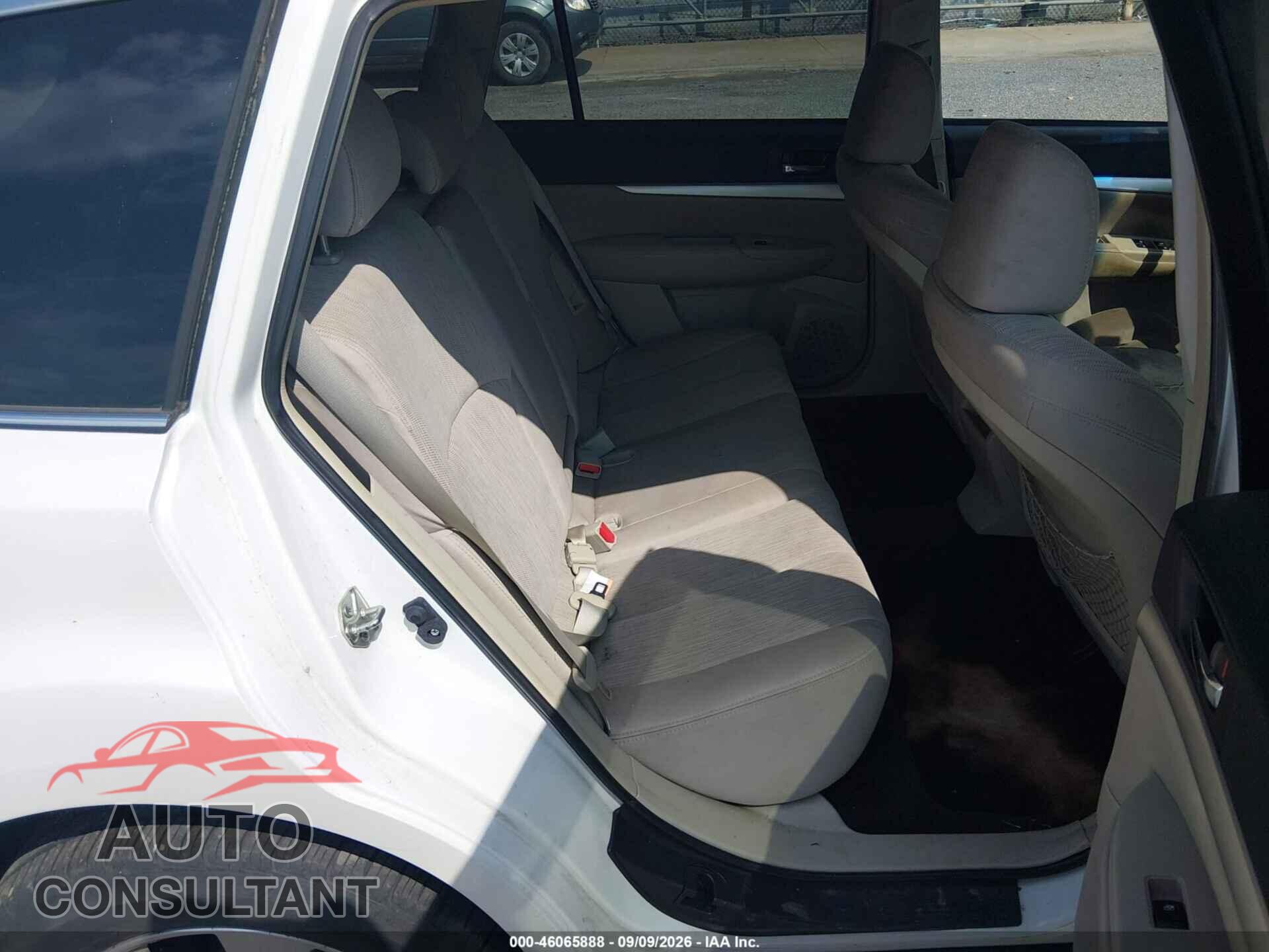 SUBARU OUTBACK 2013 - 4S4BRBCC7D3255504