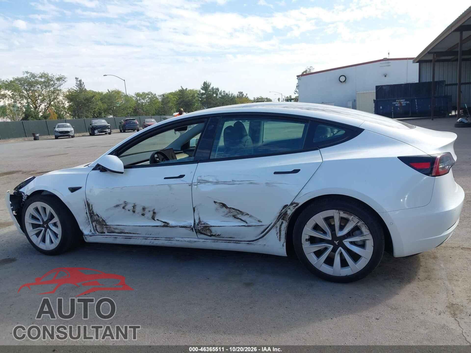 TESLA MODEL 3 2021 - 5YJ3E1EA7MF046650