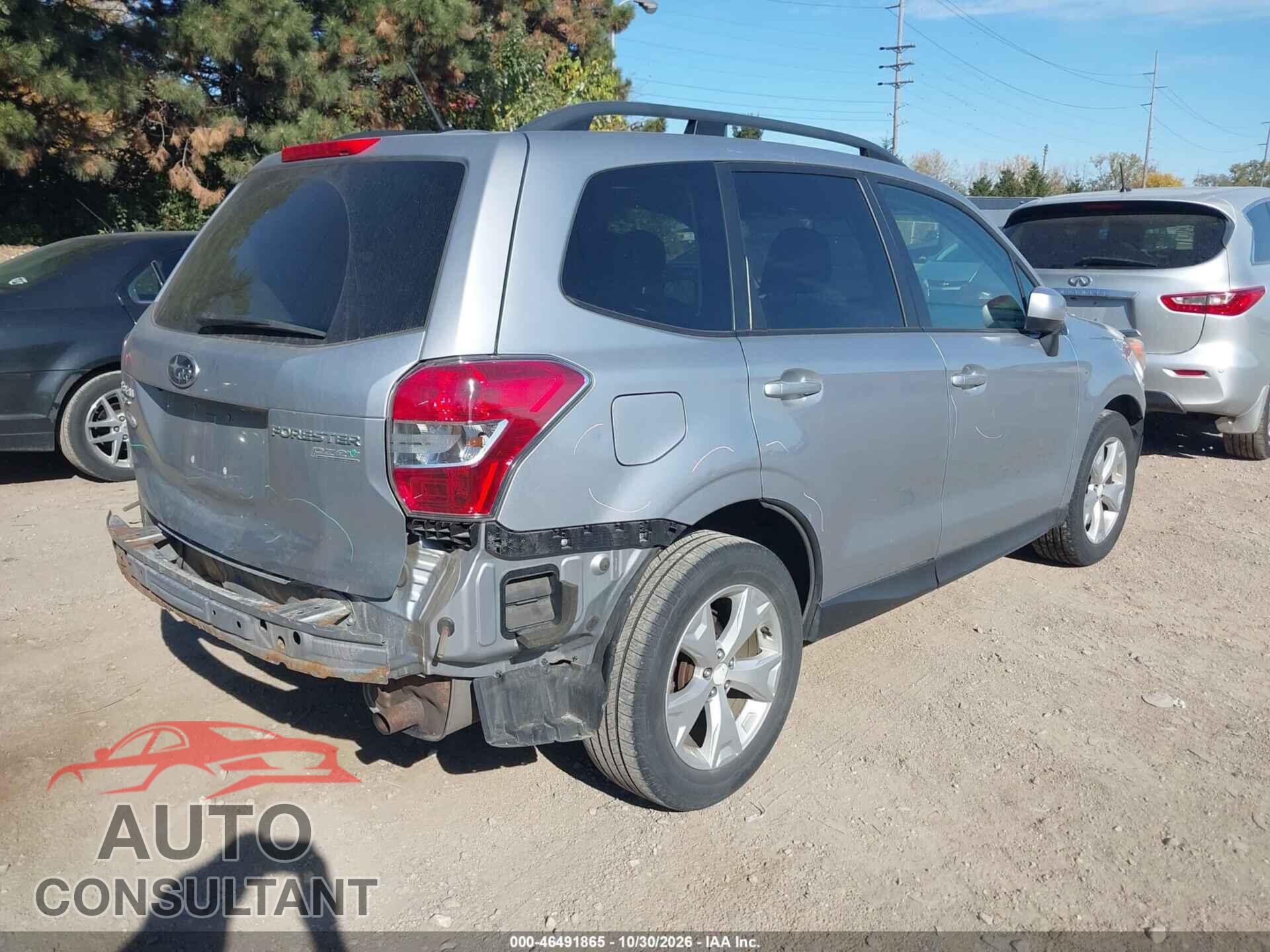 SUBARU FORESTER 2014 - JF2SJAEC9EH523106
