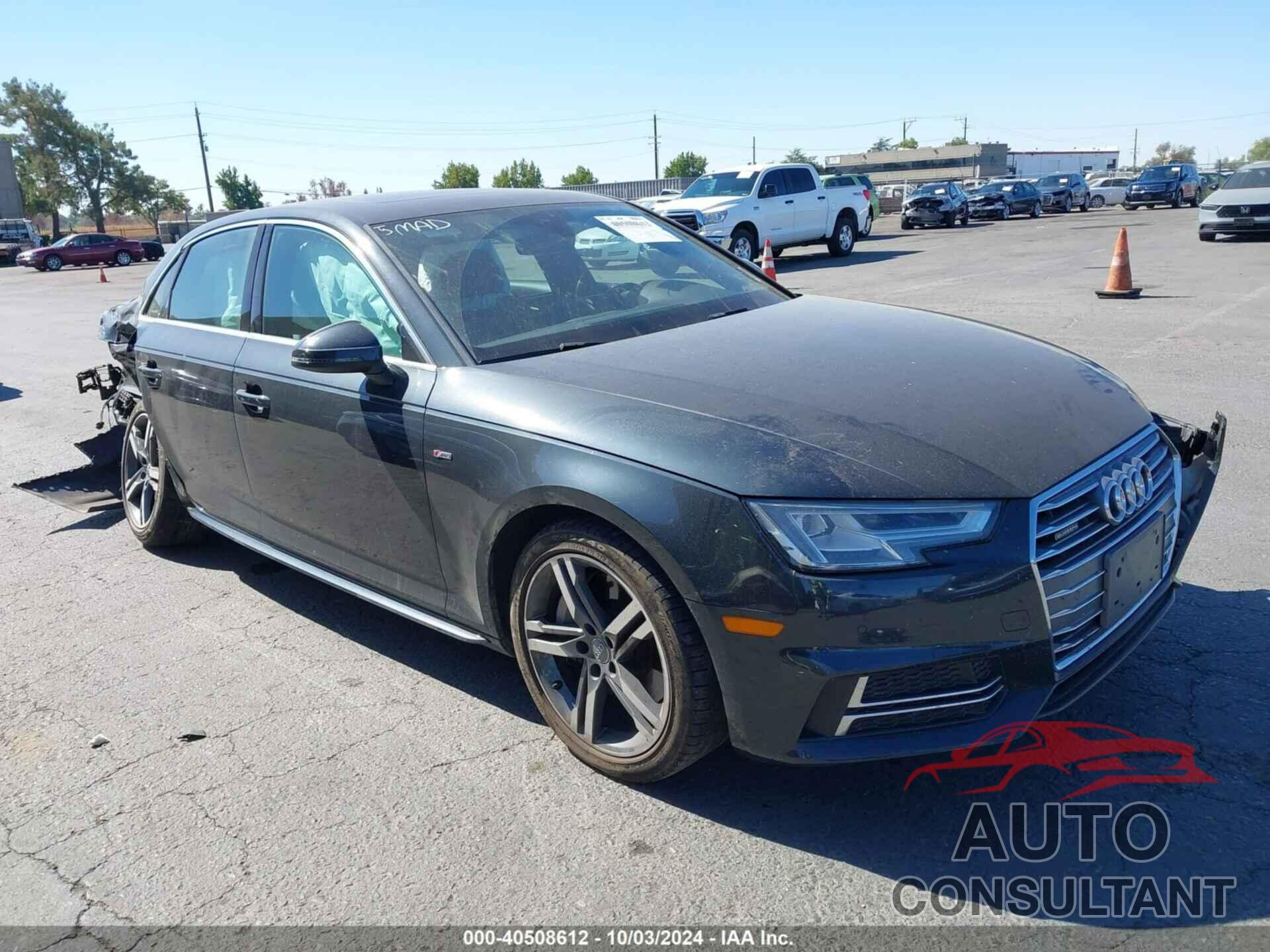 AUDI A4 2018 - WAUENAF47JA201569