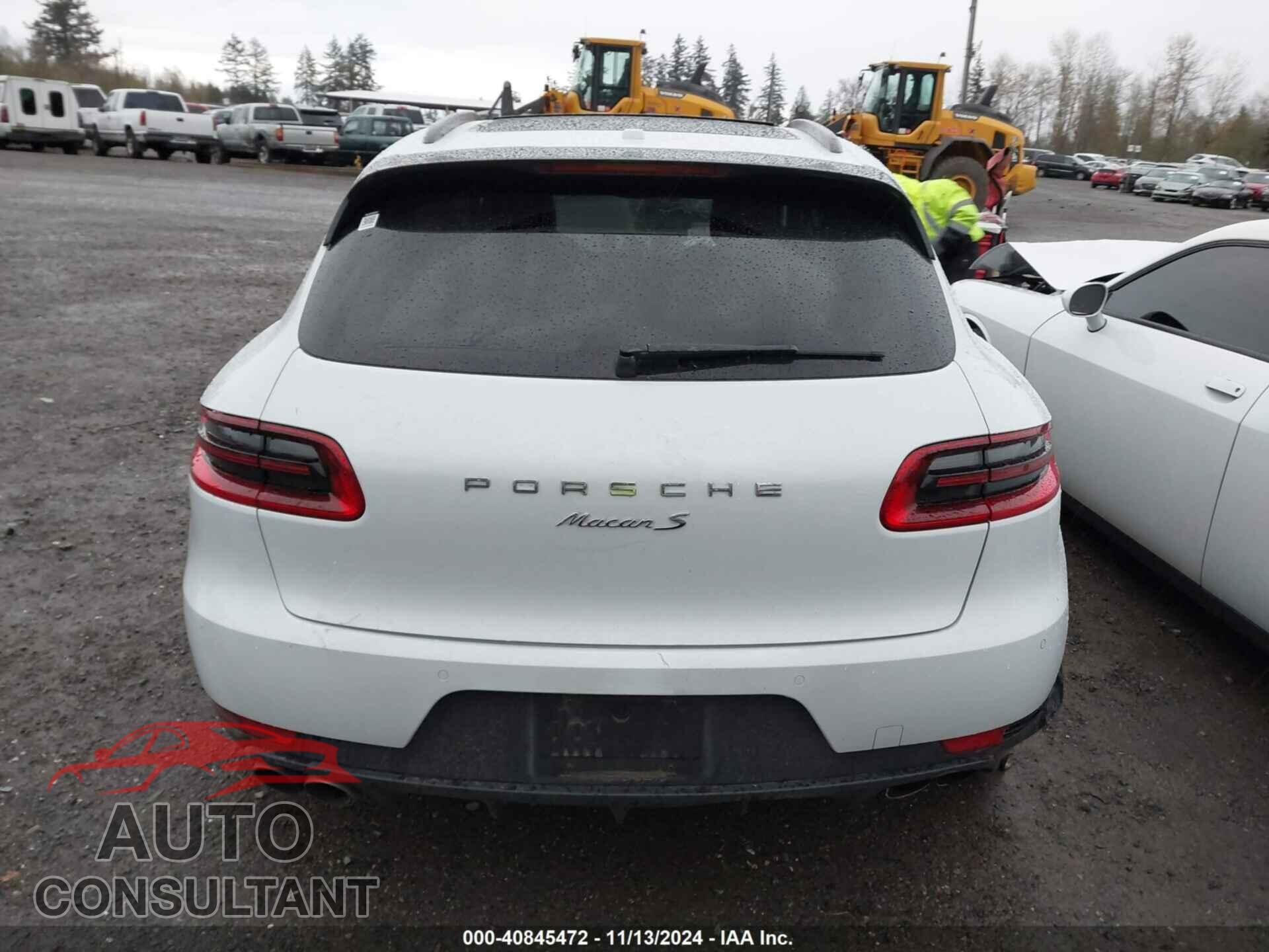 PORSCHE MACAN 2017 - WP1AB2A57HLB20116