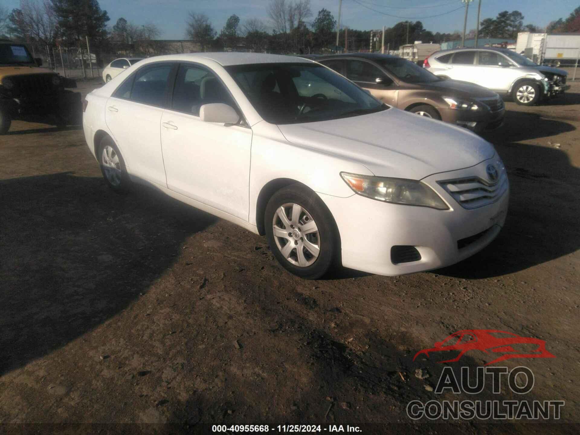 TOYOTA CAMRY 2010 - 4T1BF3EK5AU519523