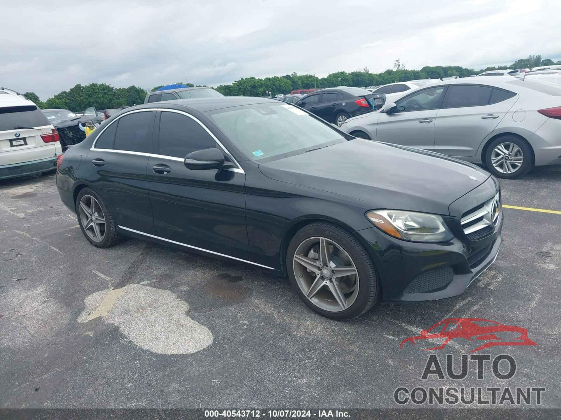 MERCEDES-BENZ C 300 2016 - 55SWF4JB1GU122814