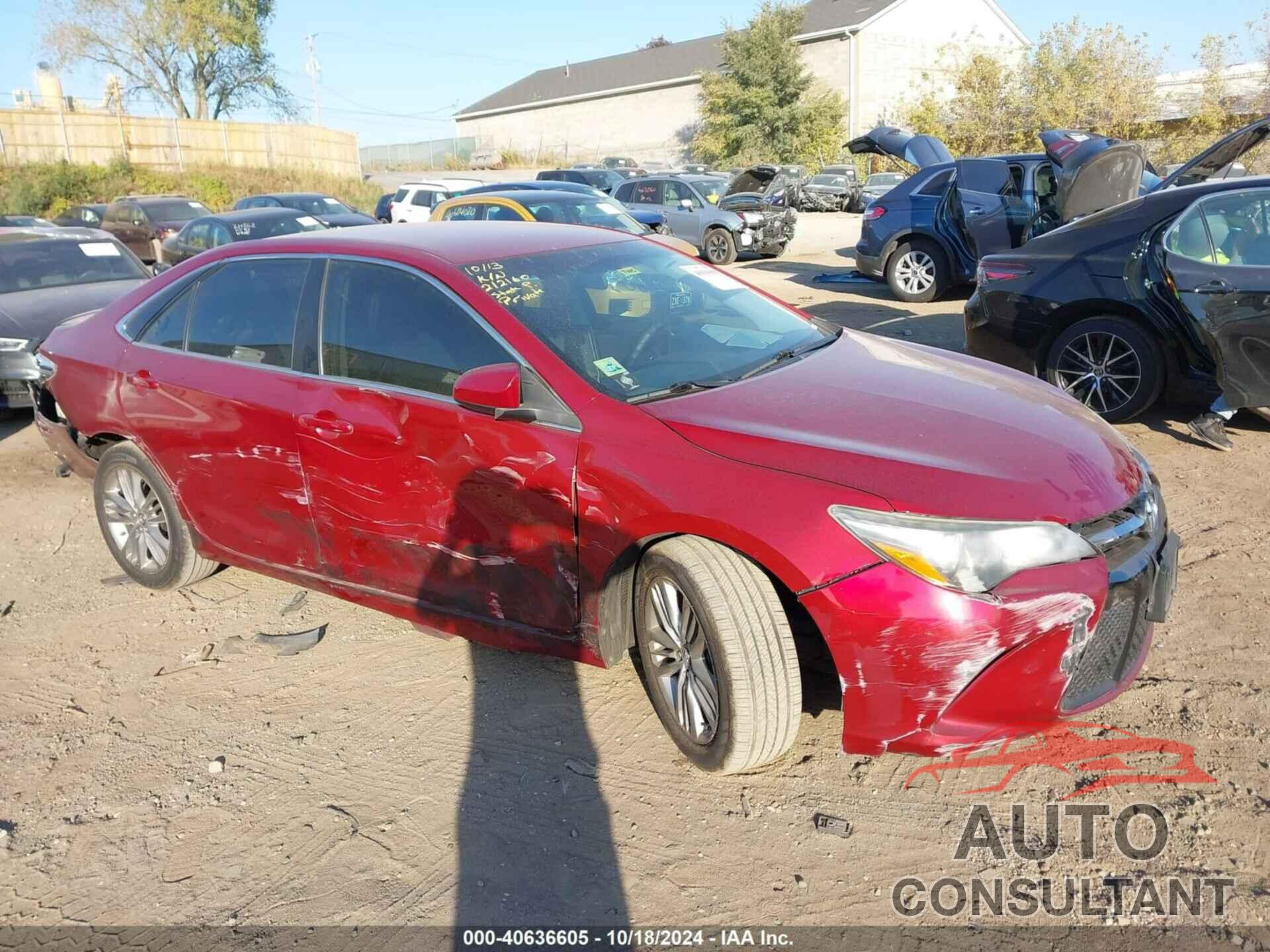 TOYOTA CAMRY 2015 - 4T1BF1FK6FU950379