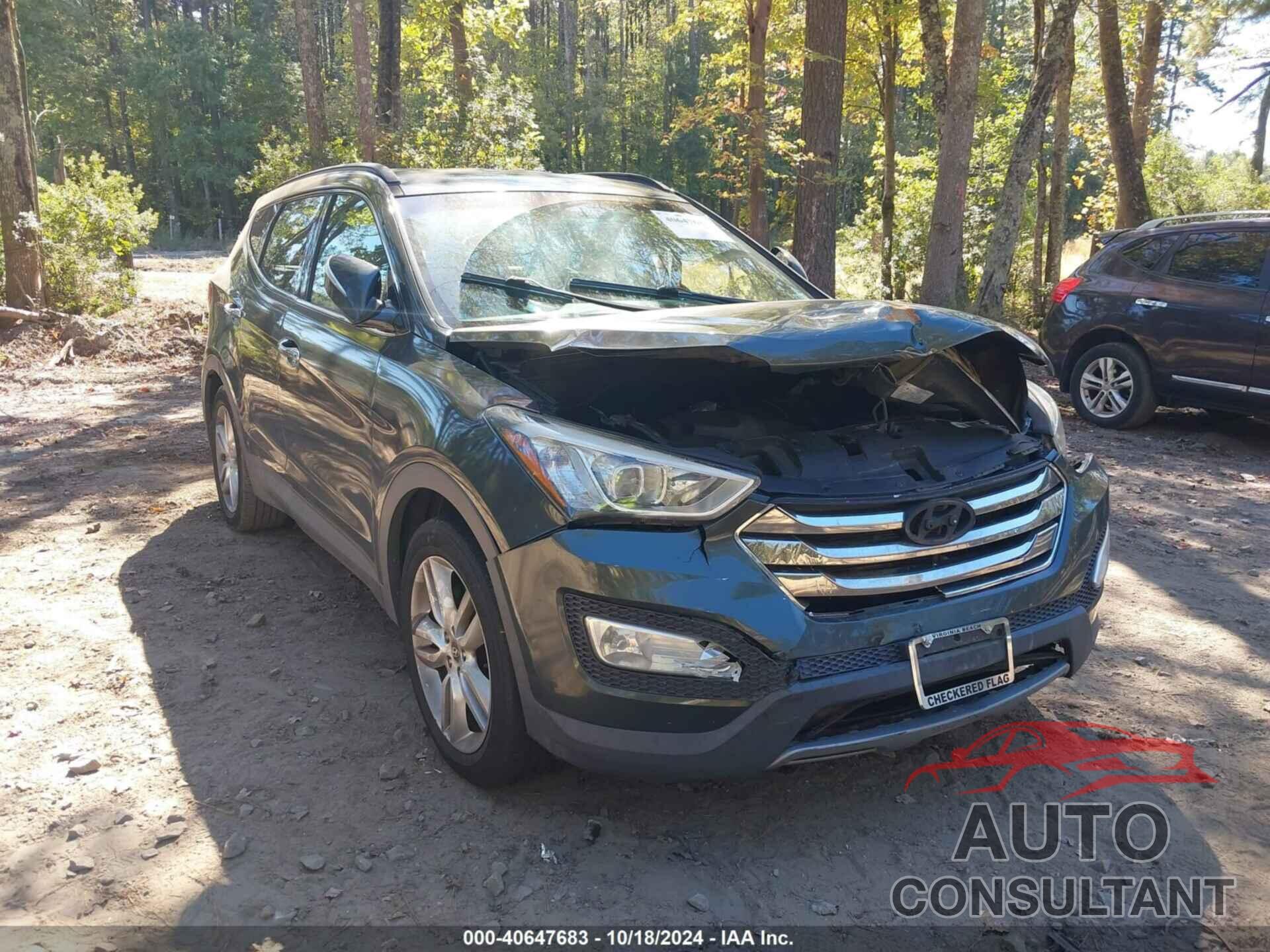 HYUNDAI SANTA FE 2013 - 5XYZU3LA1DG063934