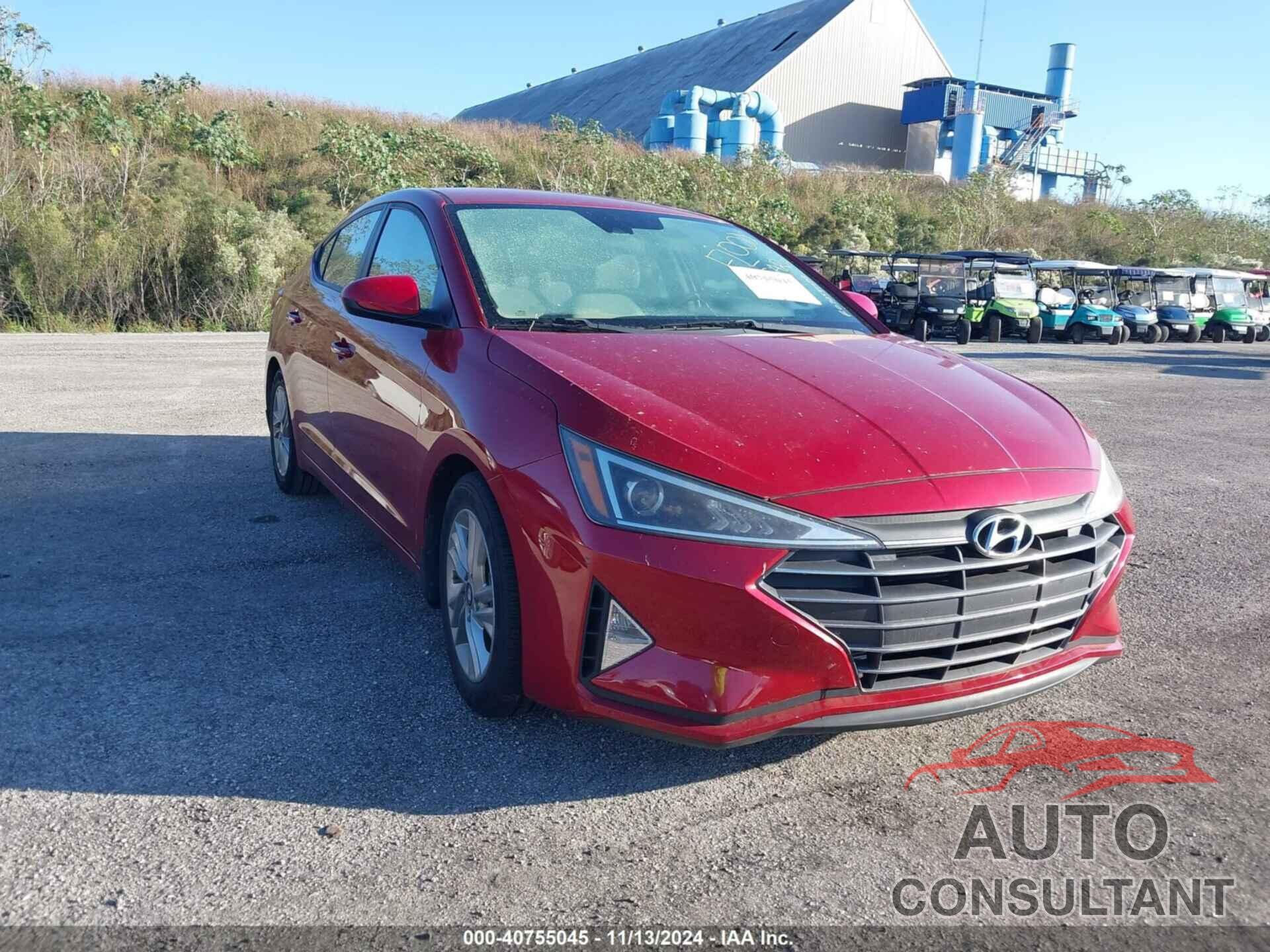 HYUNDAI ELANTRA 2020 - KMHD84LF4LU941106