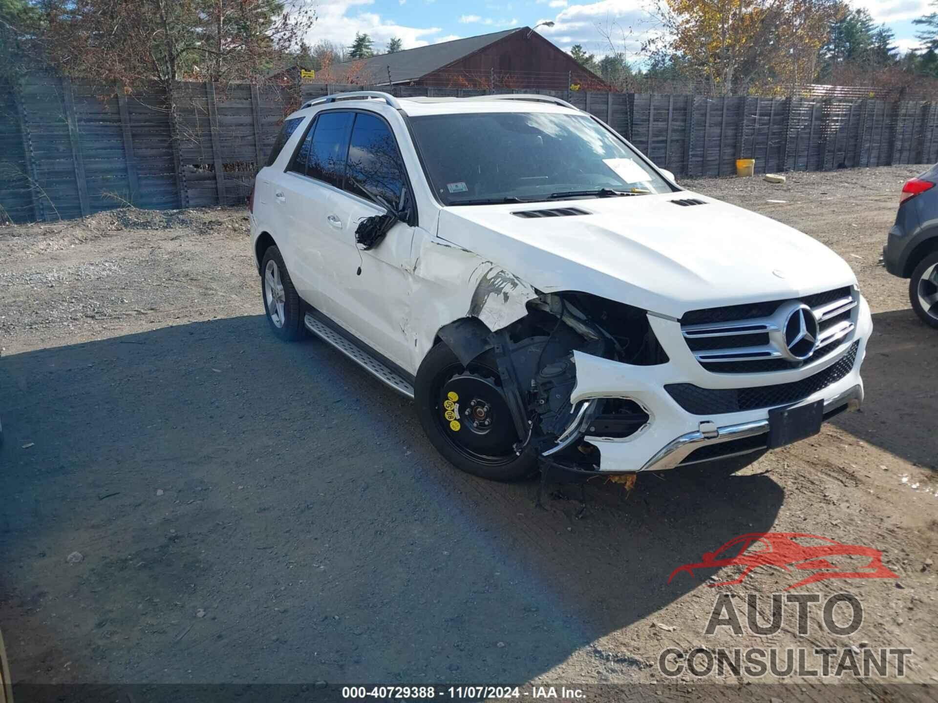 MERCEDES-BENZ GLE 350 2017 - 4JGDA5HB7HA926401