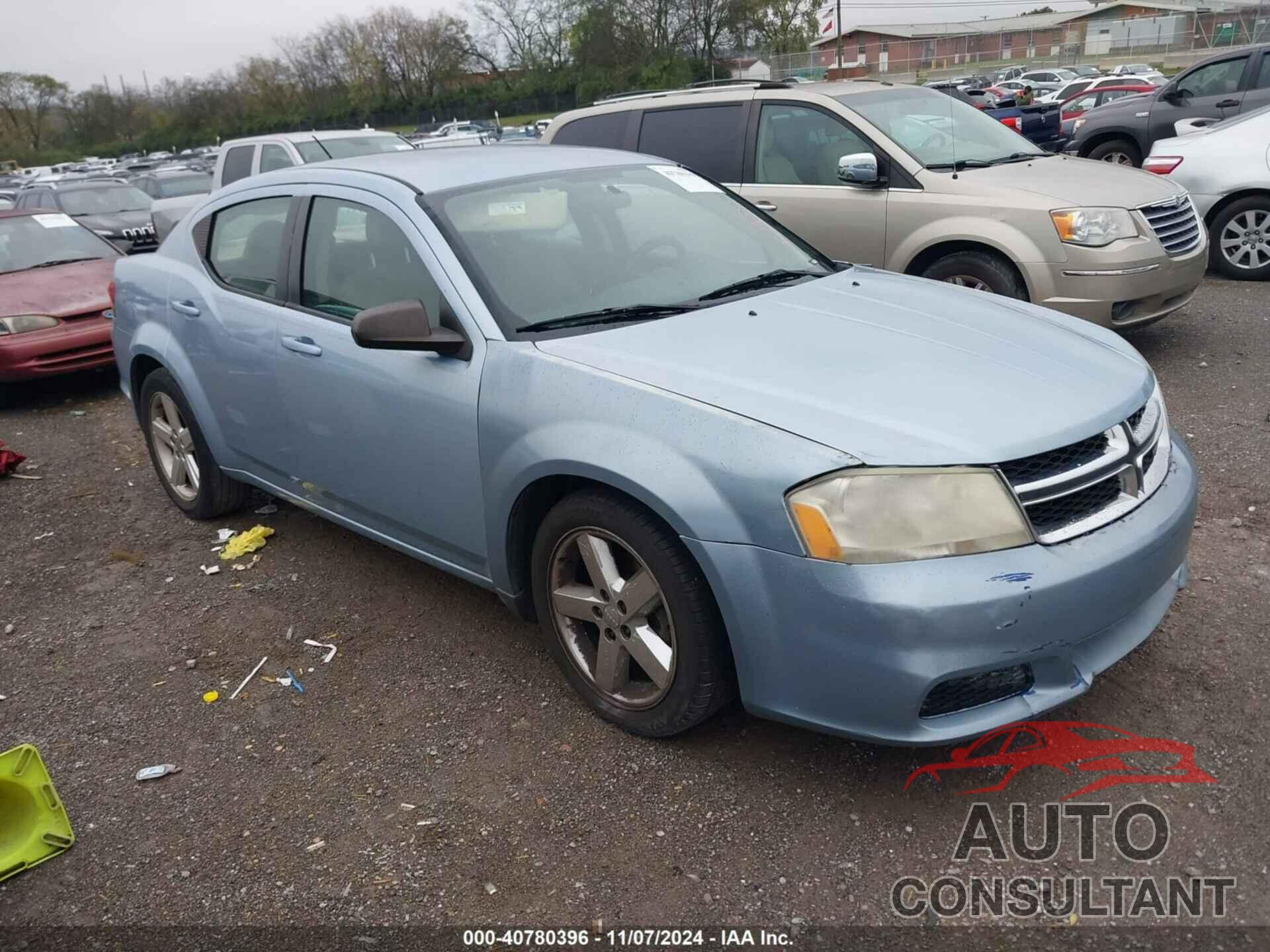 DODGE AVENGER 2013 - 1C3CDZAB9DN730637