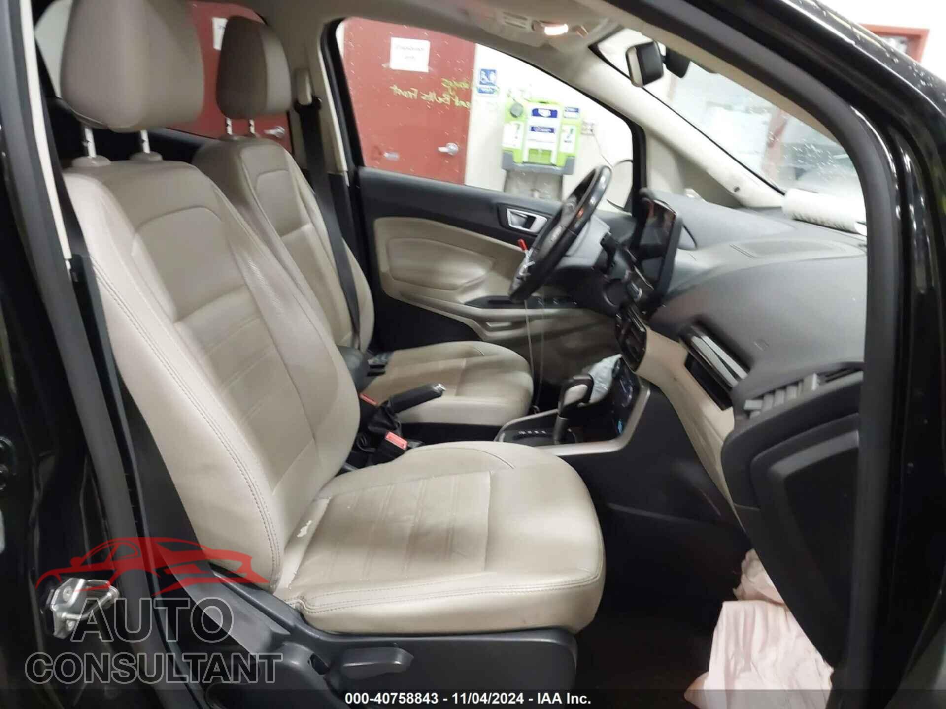 FORD ECOSPORT 2019 - MAJ6S3KL4KC297729