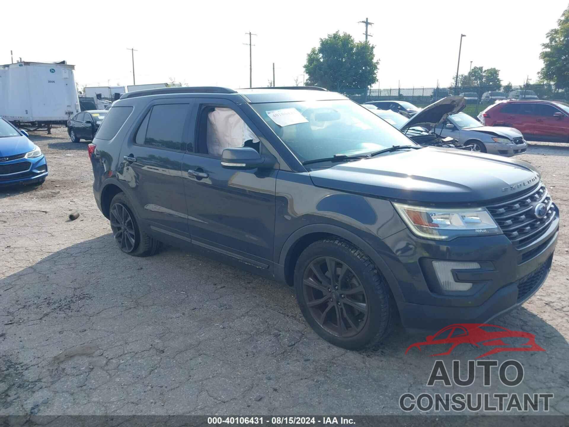 FORD EXPLORER 2017 - 1FM5K7D87HGA92120