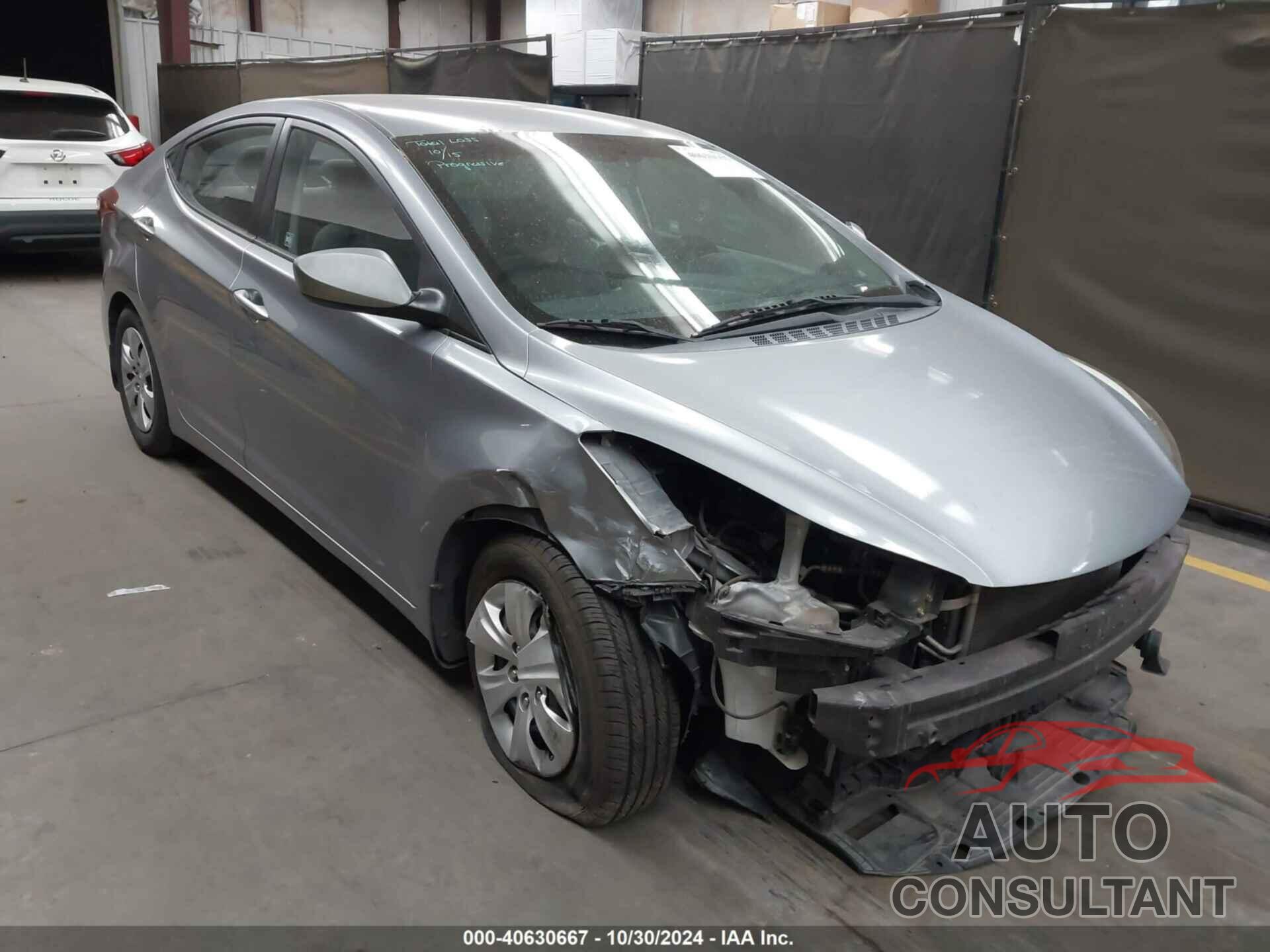 HYUNDAI ELANTRA 2016 - 5NPDH4AE2GH731652